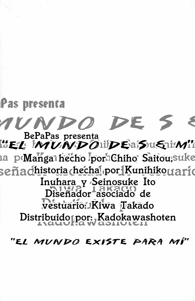 S to M no Sekai (2001) - Capítulo 1.1 - Página 7 - LectorTMOo