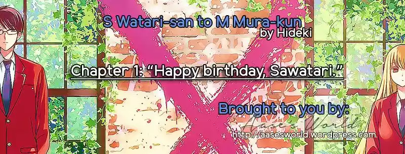 S Watari-san to M Mura-kun (2015) - Capítulo 1 - Página 2 - LectorTMOo