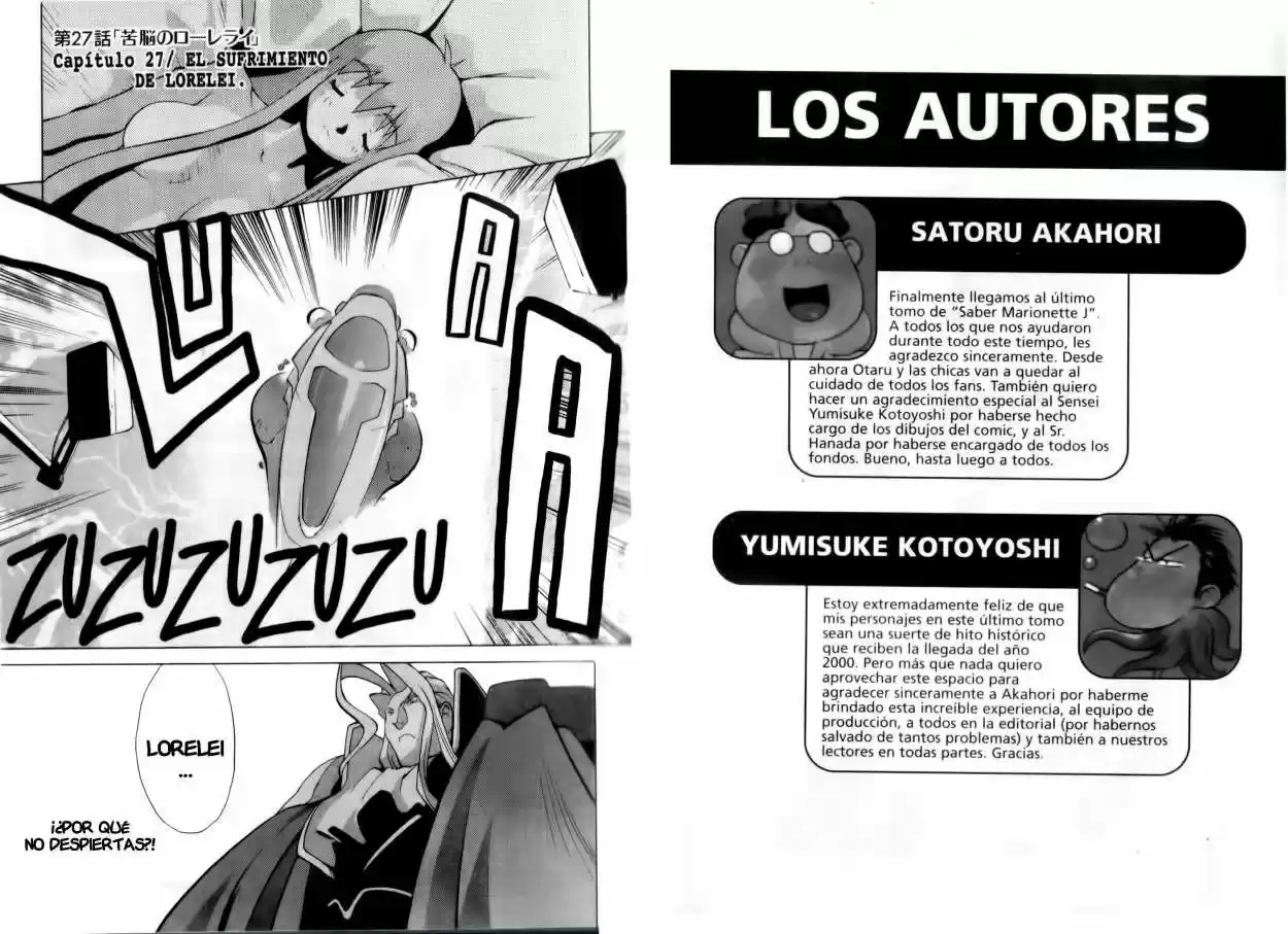 Saber Marionette J (1996) - Capítulo 27 - Página 1 - LectorTMOo