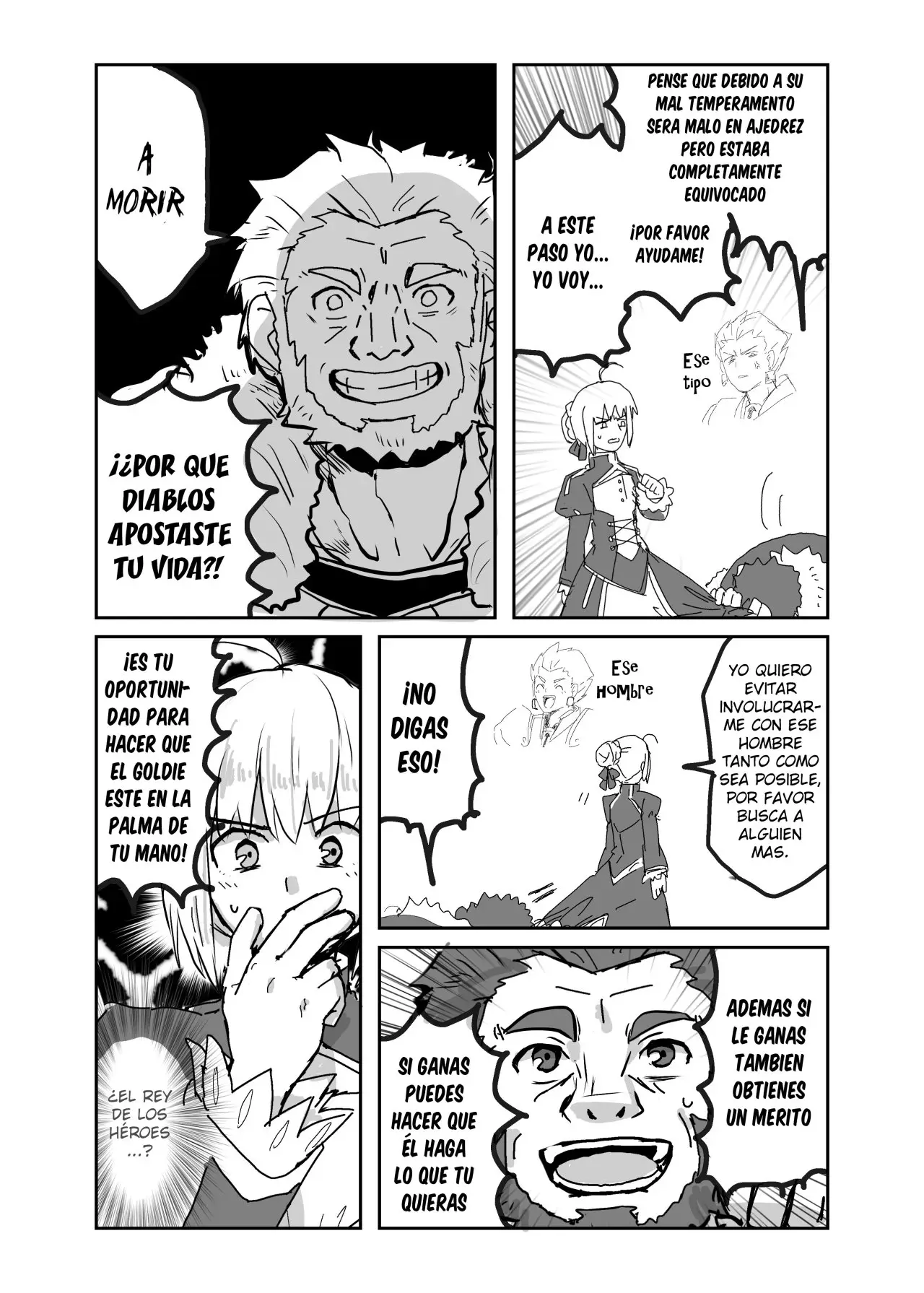 Saber-san ga chesu de iinari ni naru hanashi (2020) - Capítulo 1 - Página 5 - LectorTMOo