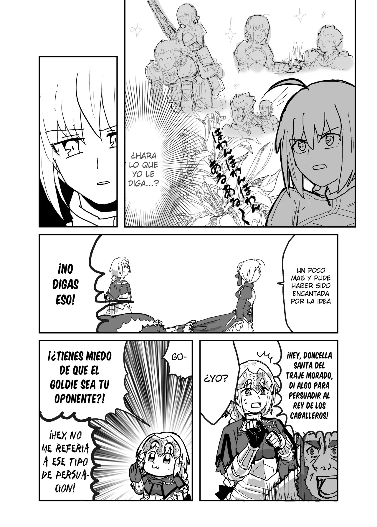 Saber-san ga chesu de iinari ni naru hanashi (2020) - Capítulo 1 - Página 6 - LectorTMOo