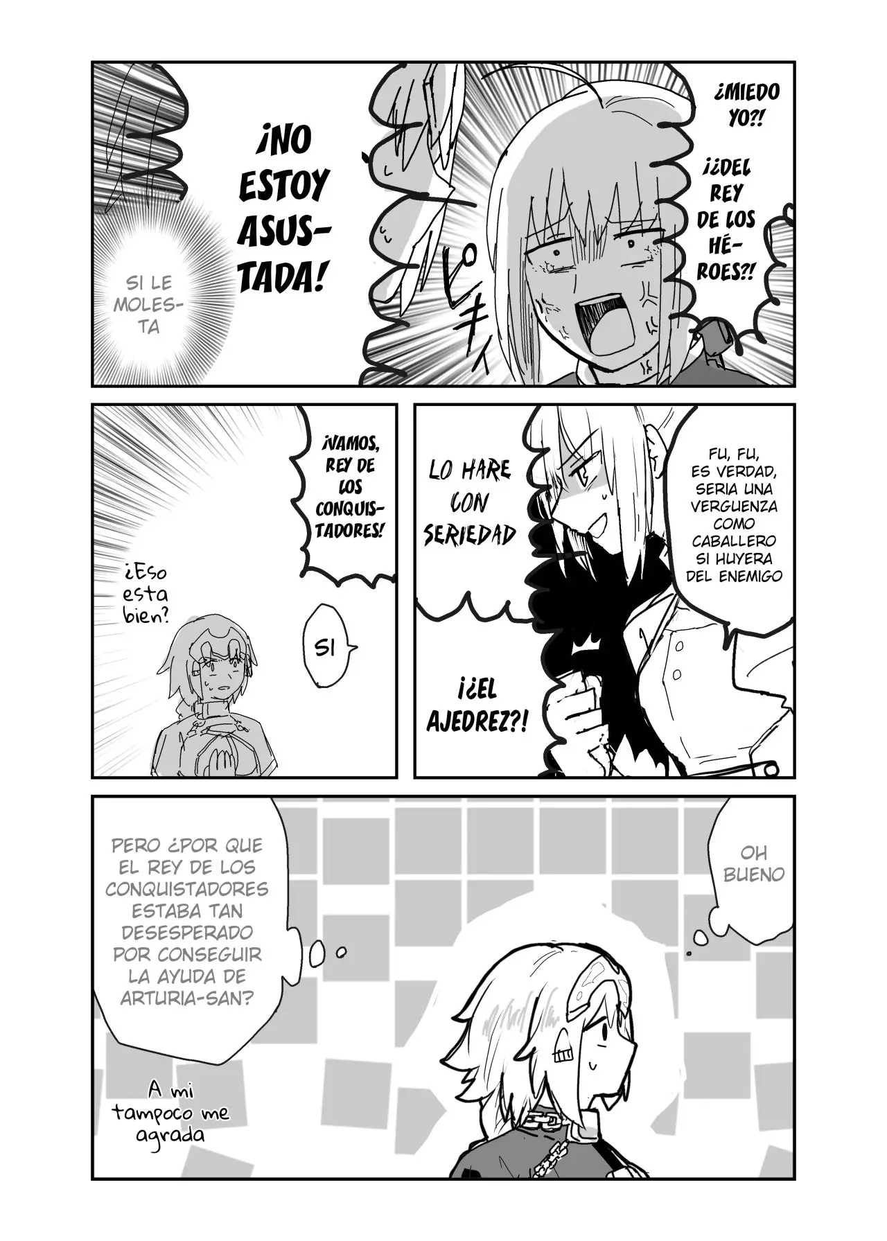 Saber-san ga chesu de iinari ni naru hanashi (2020) - Capítulo 1 - Página 7 - LectorTMOo