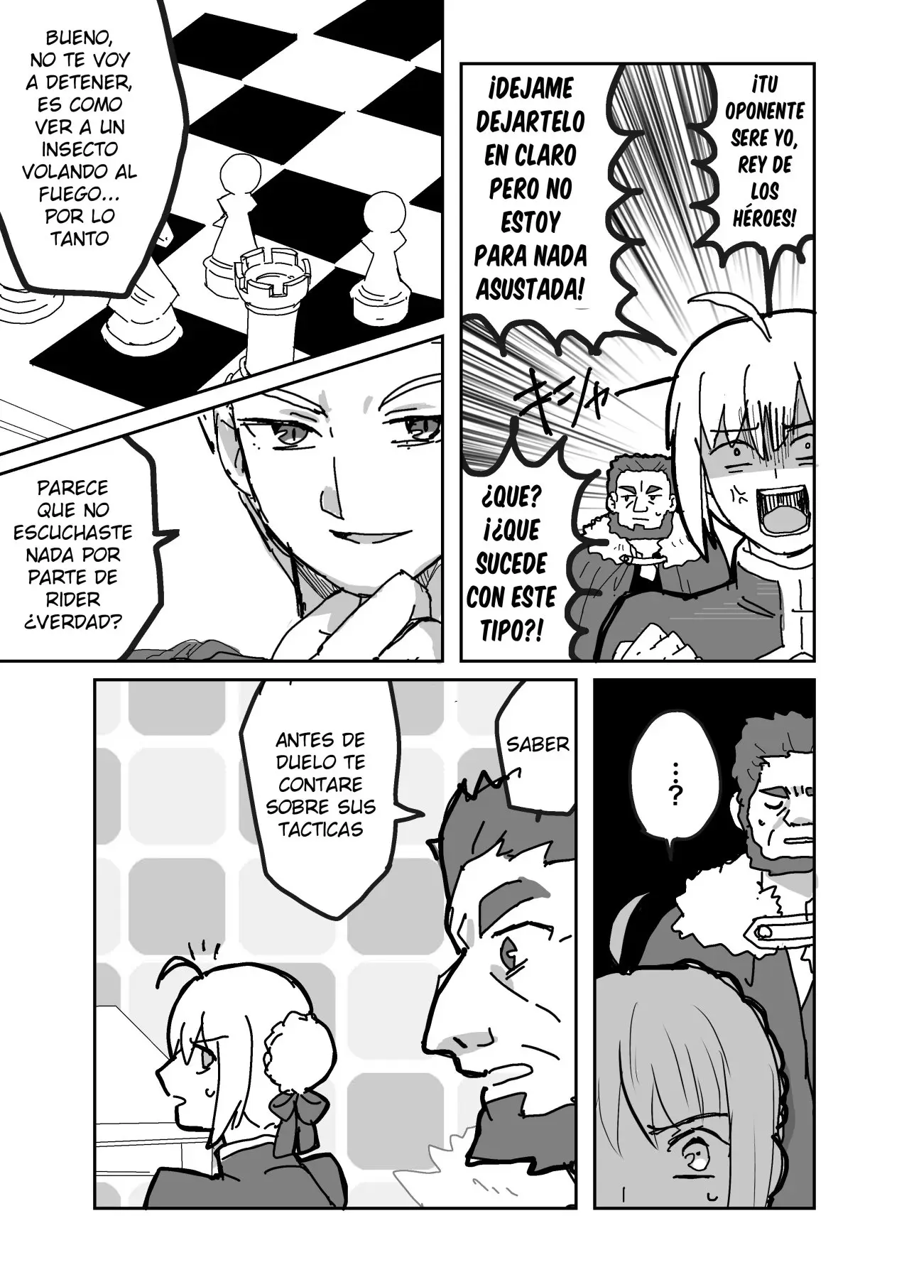 Saber-san ga chesu de iinari ni naru hanashi (2020) - Capítulo 1 - Página 9 - LectorTMOo