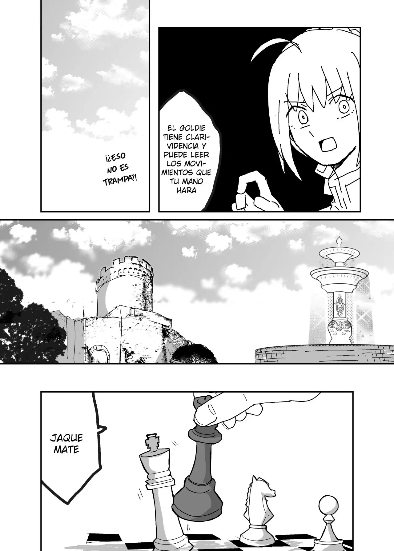 Saber-san ga chesu de iinari ni naru hanashi (2020) - Capítulo 1 - Página 10 - LectorTMOo