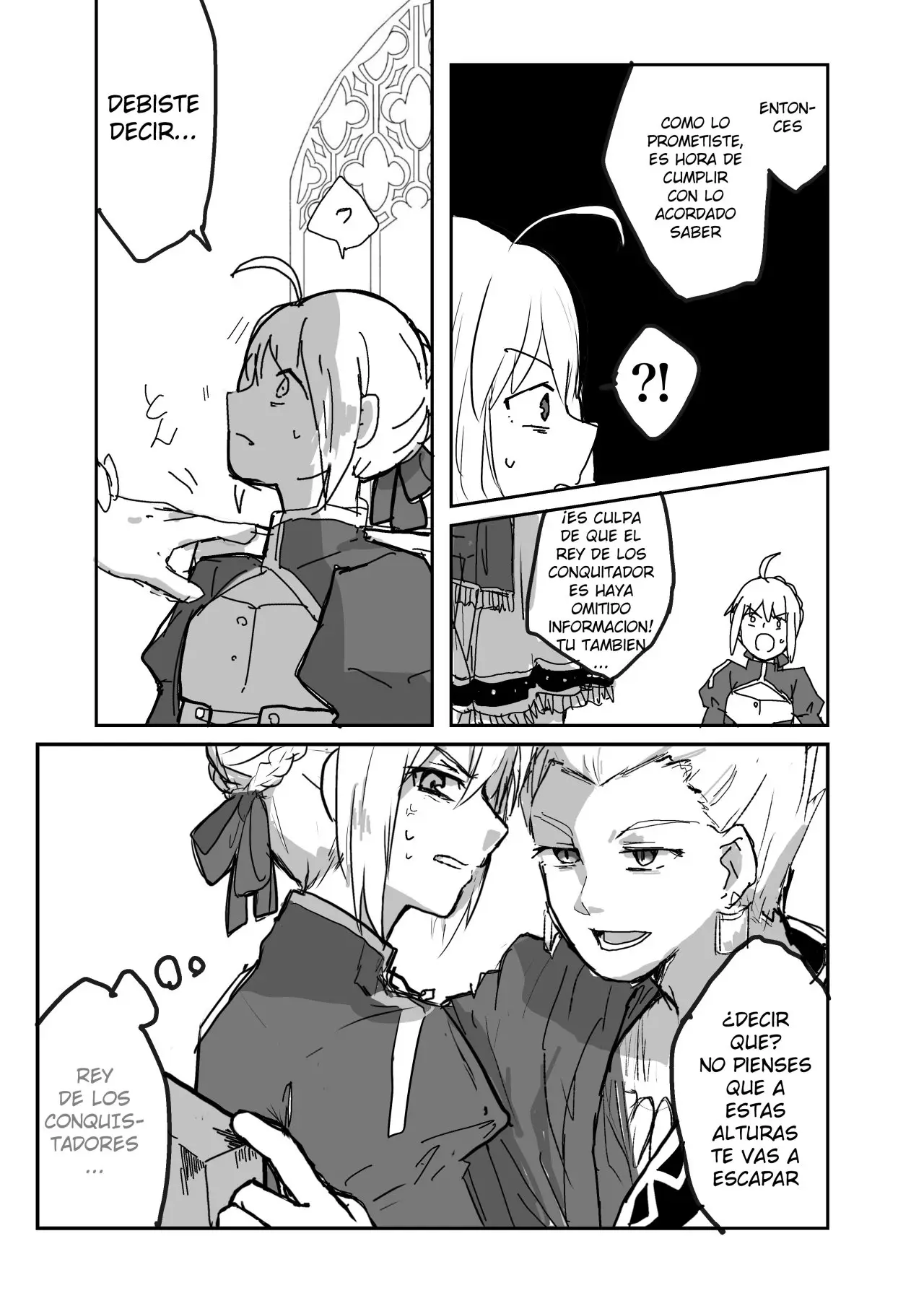 Saber-san ga chesu de iinari ni naru hanashi (2020) - Capítulo 1 - Página 12 - LectorTMOo