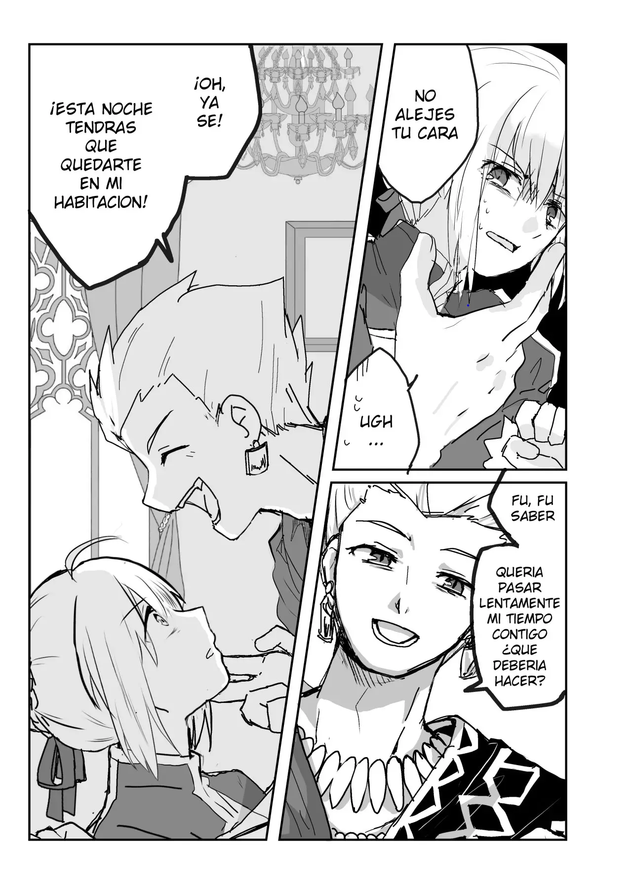 Saber-san ga chesu de iinari ni naru hanashi (2020) - Capítulo 1 - Página 13 - LectorTMOo