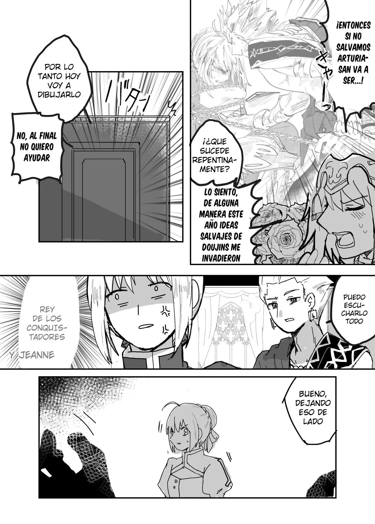 Saber-san ga chesu de iinari ni naru hanashi (2020) - Capítulo 1 - Página 16 - LectorTMOo