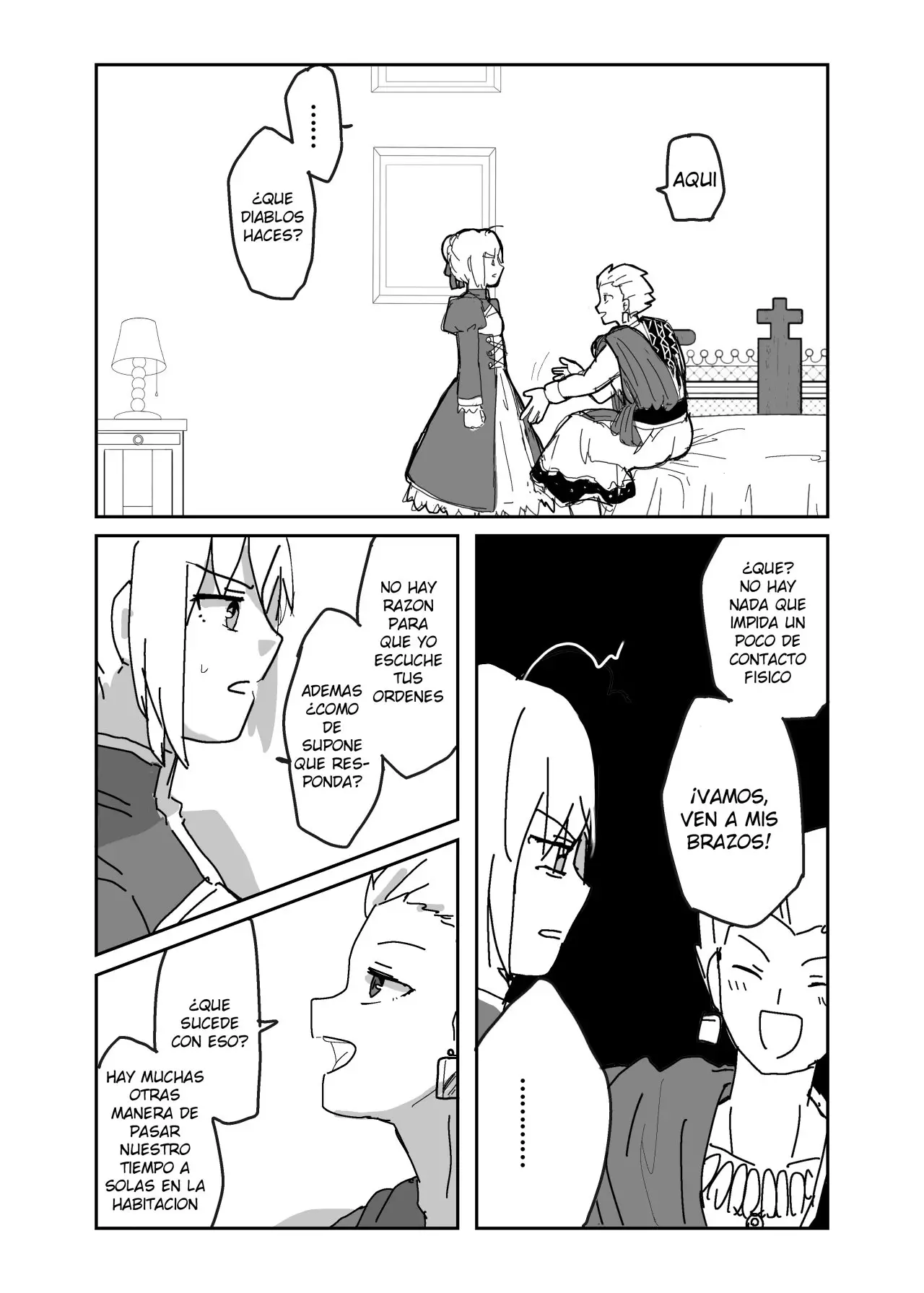 Saber-san ga chesu de iinari ni naru hanashi (2020) - Capítulo 1 - Página 17 - LectorTMOo