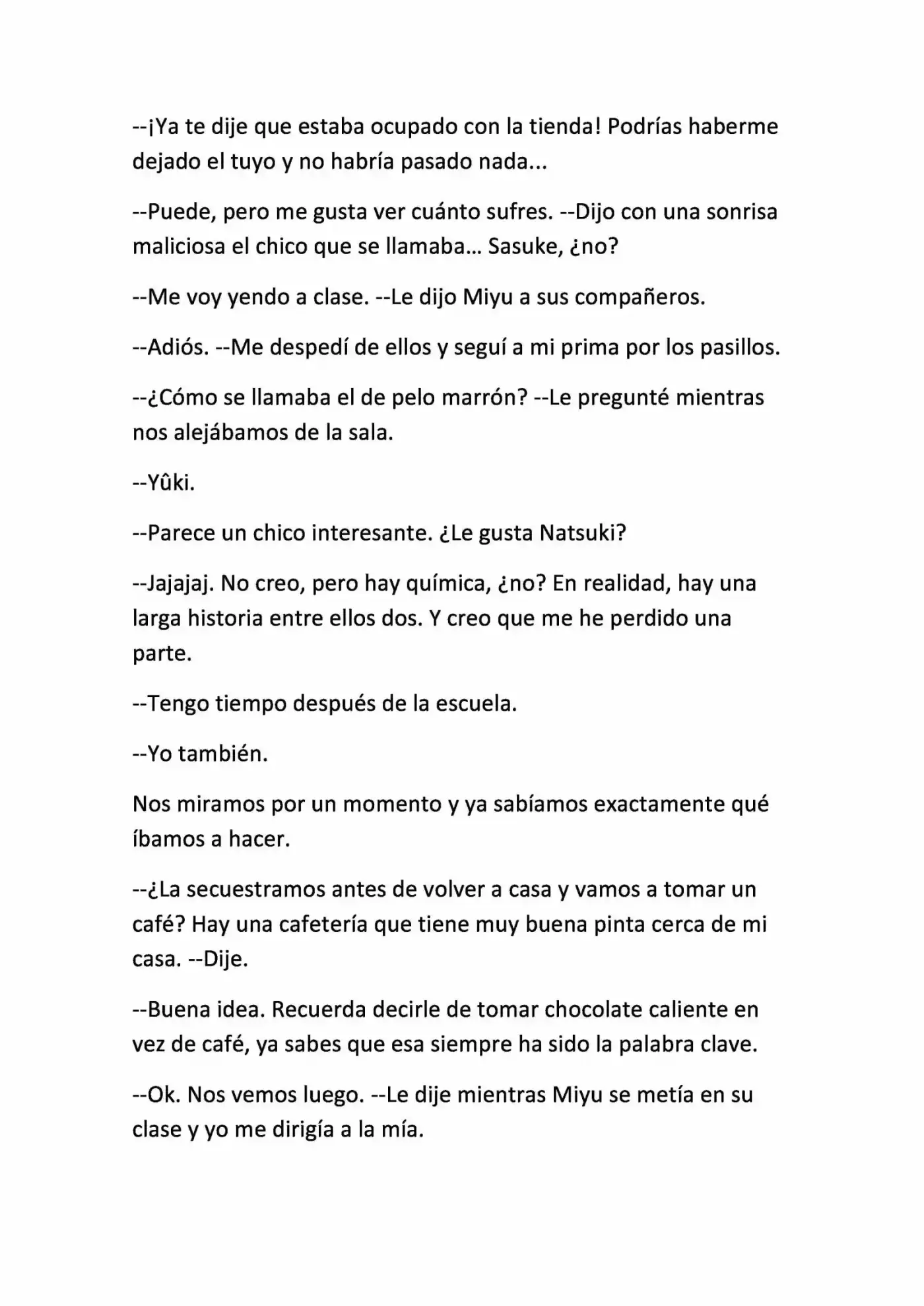 Sabor a chocolate (2018) - Capítulo 7 - Página 7 - LectorTMOo