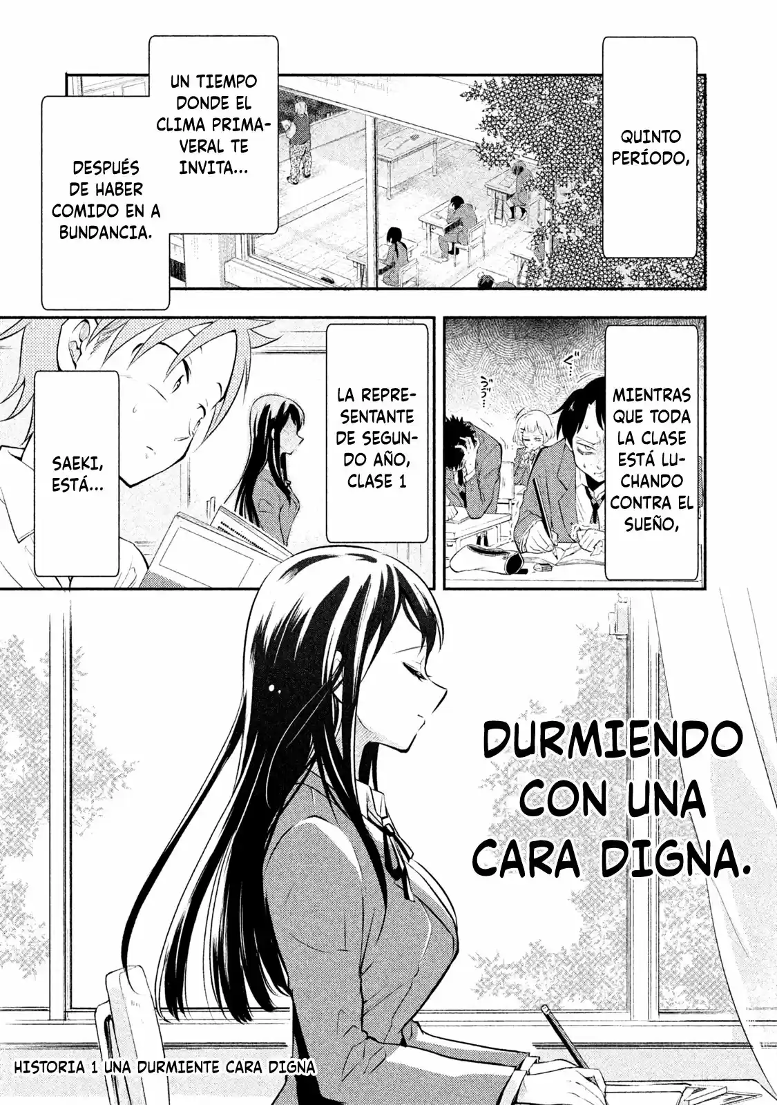 Saeki-san wa Nemutteru (2018) - Capítulo 1 - Página 6 - LectorTMOo