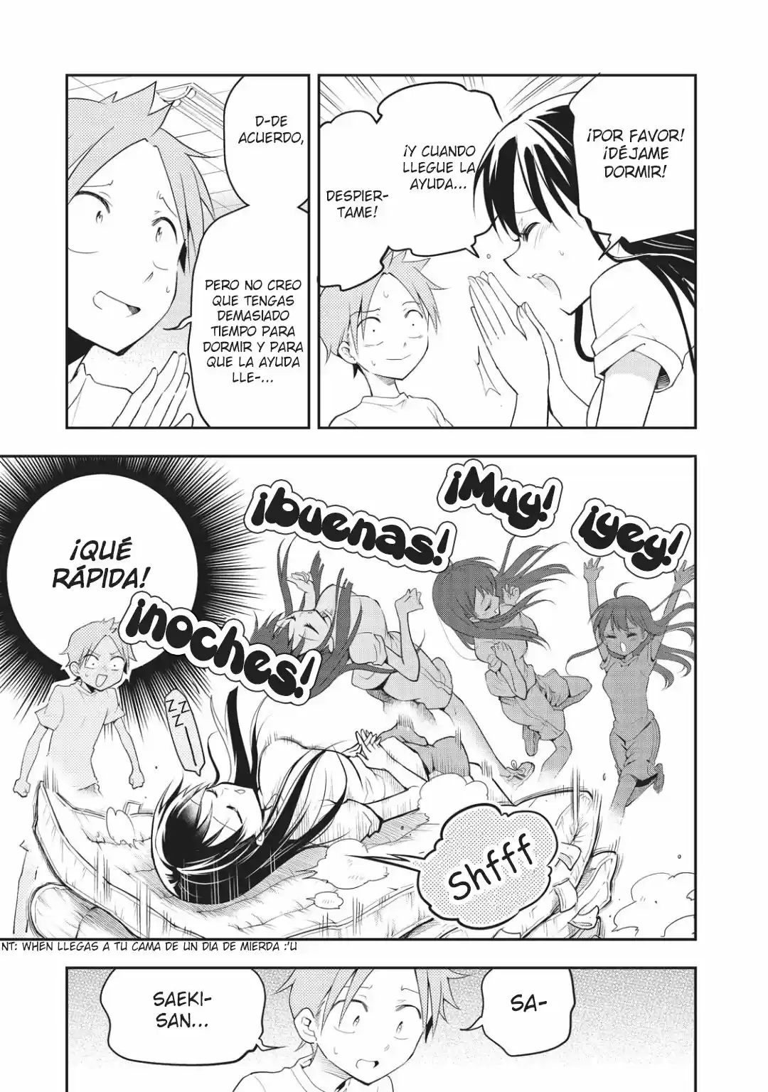 Saeki-san wa Nemutteru (2018) - Capítulo 12 - Página 4 - LectorTMOo