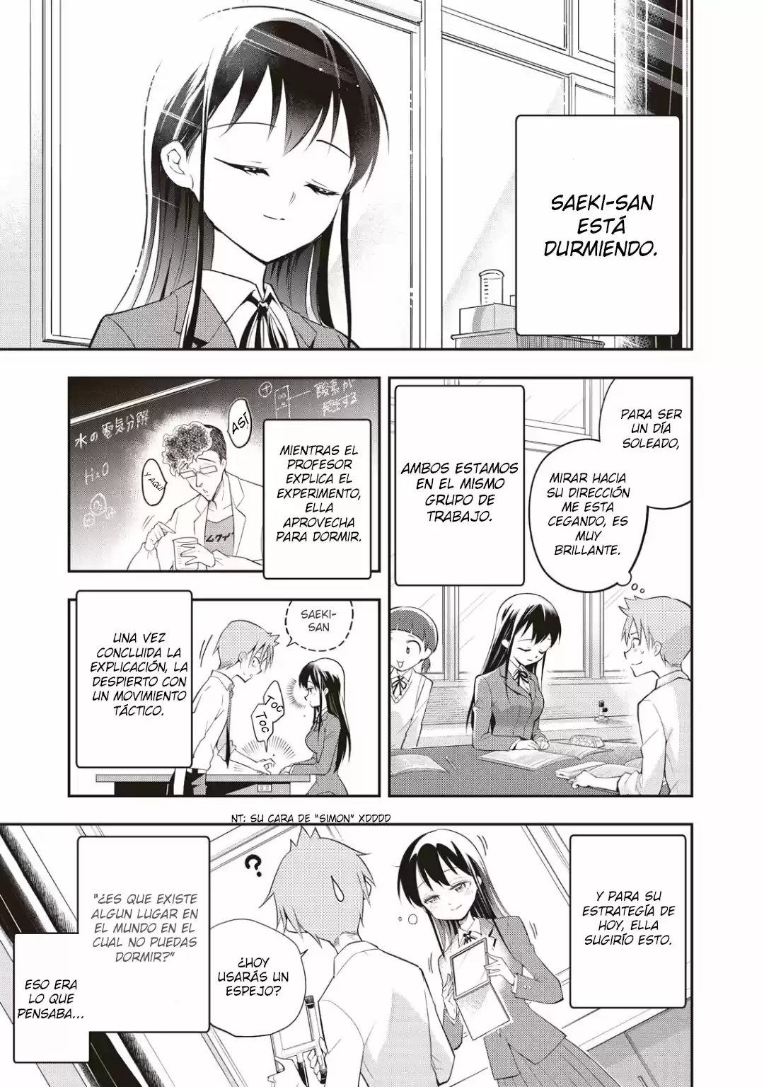 Saeki-san wa Nemutteru (2018) - Capítulo 15 - Página 6 - LectorTMOo
