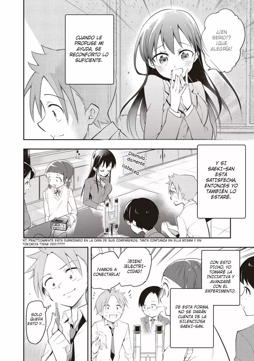 Saeki-san wa Nemutteru (2018) - Capítulo 15 - Página 7 - LectorTMOo