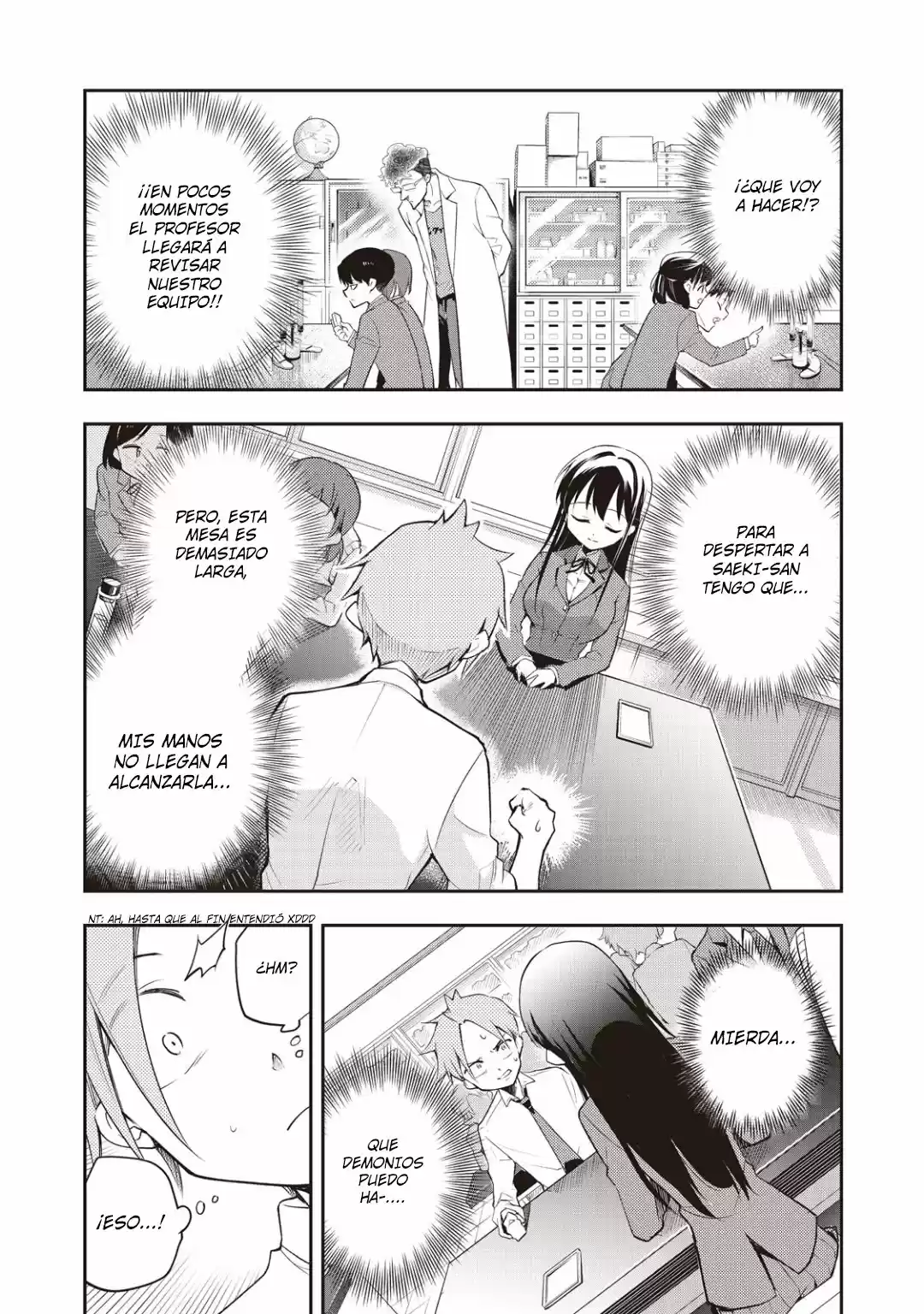 Saeki-san wa Nemutteru (2018) - Capítulo 16 - Página 4 - LectorTMOo