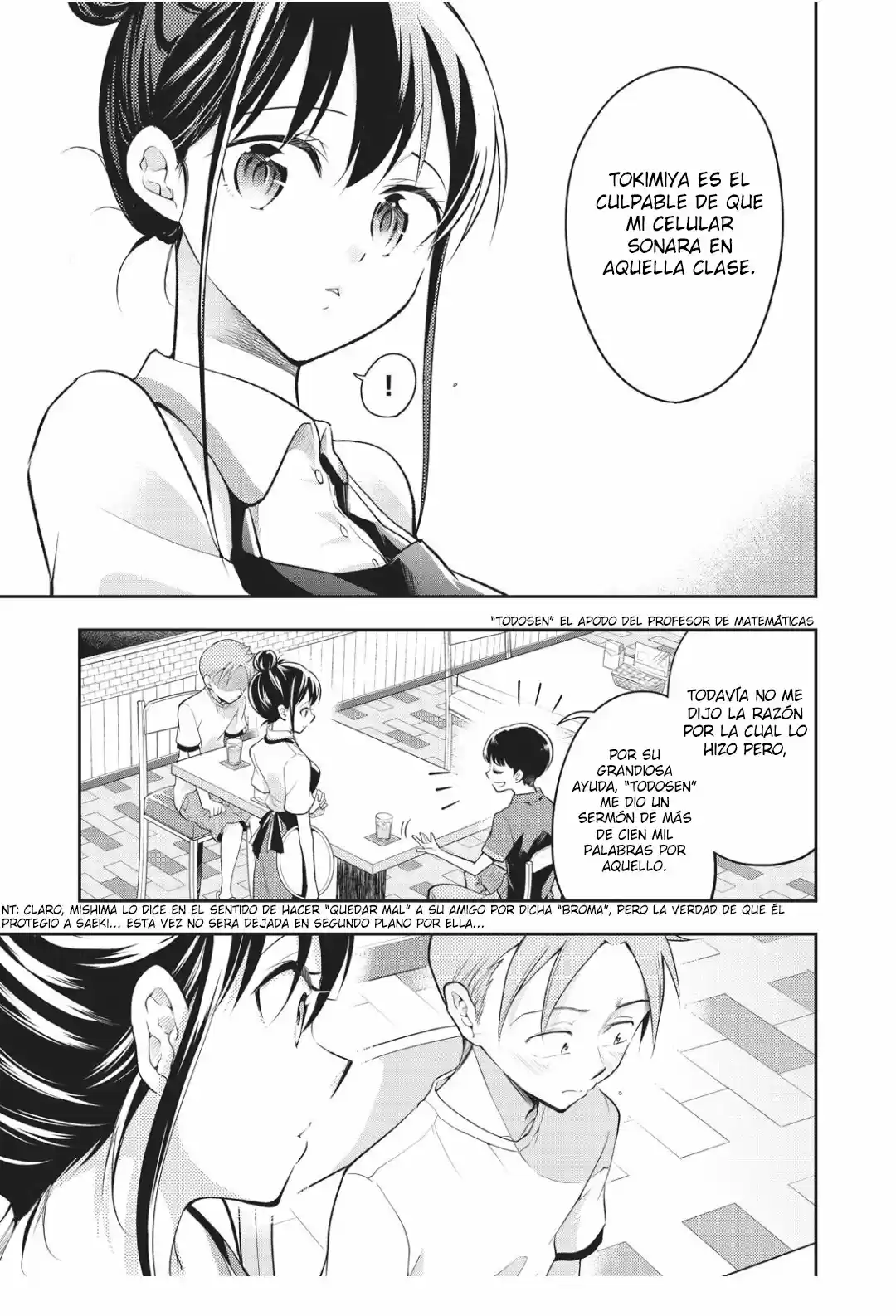 Saeki-san wa Nemutteru (2018) - Capítulo 25.5 - Página 8 - LectorTMOo
