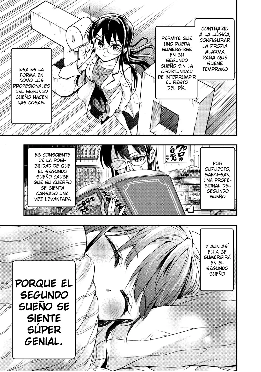 Saeki-san wa Nemutteru (2018) - Capítulo 42.5 - Página 4 - LectorTMOo