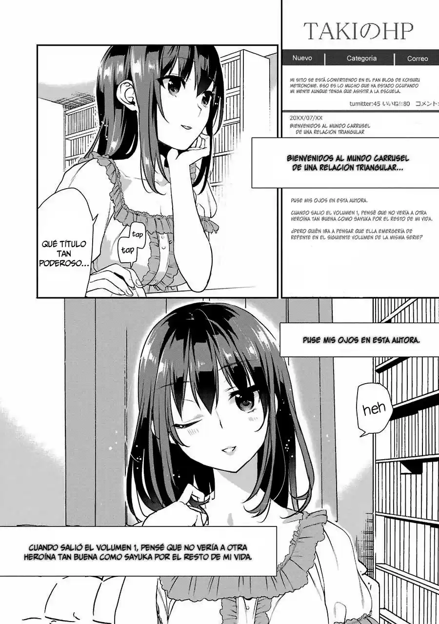 Saenai Kanojo no Sodatekata: Koisuru Metronome (2013) - Capítulo 10 - Página 8 - LectorTMOo