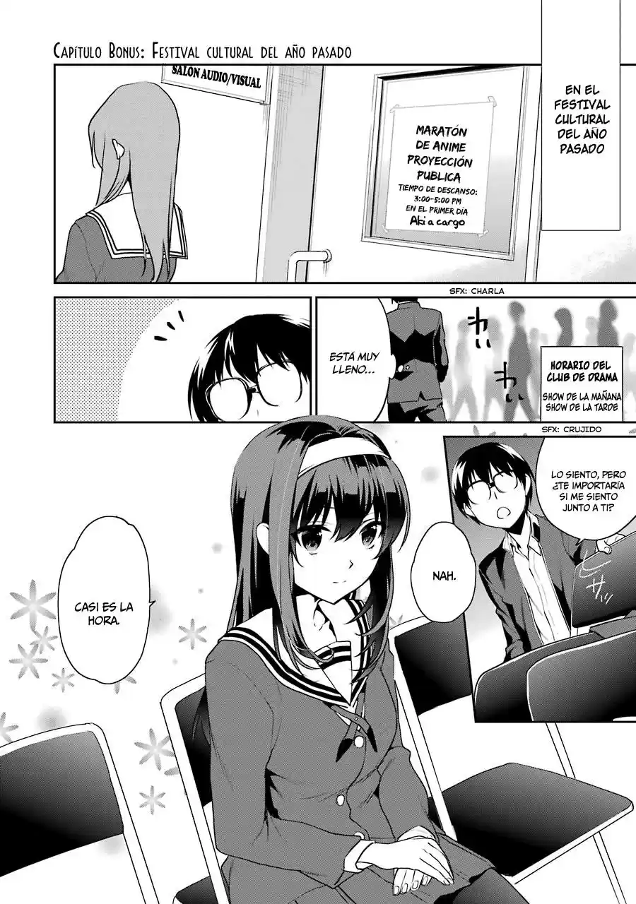 Saenai Kanojo no Sodatekata: Koisuru Metronome (2013) - Capítulo 11.6 - Página 4 - LectorTMOo