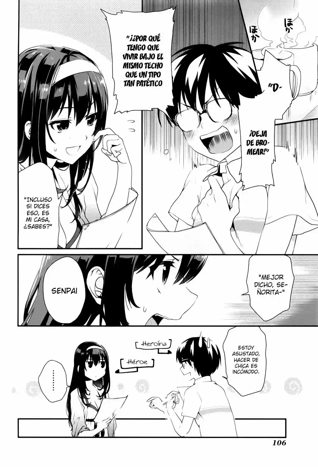 Saenai Kanojo no Sodatekata: Koisuru Metronome (2013) - Capítulo 4 - Página 6 - LectorTMOo