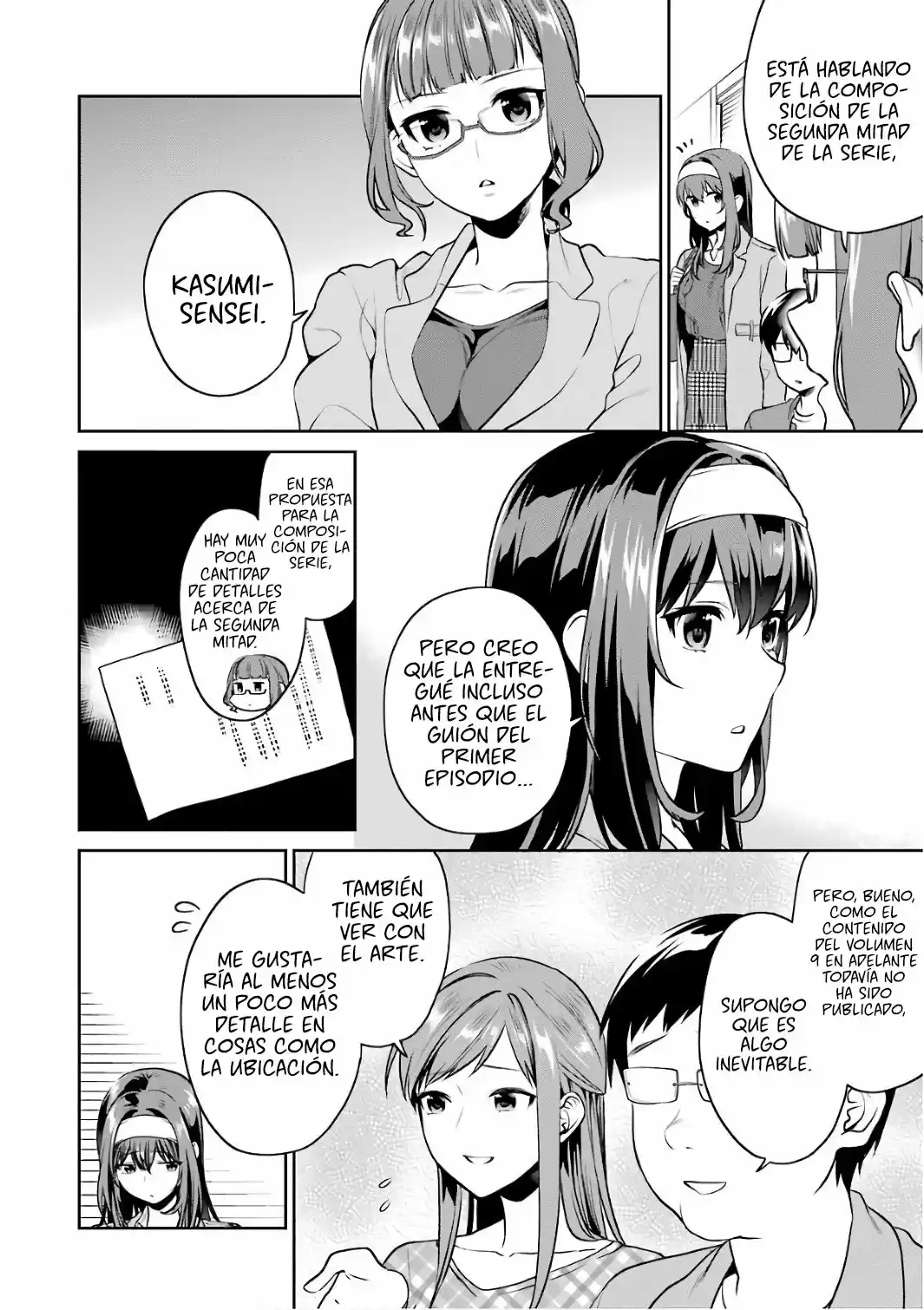 Saenai Kanojo no Sodatekata: Koisuru Metronome (2013) - Capítulo 47 - Página 9 - LectorTMOo
