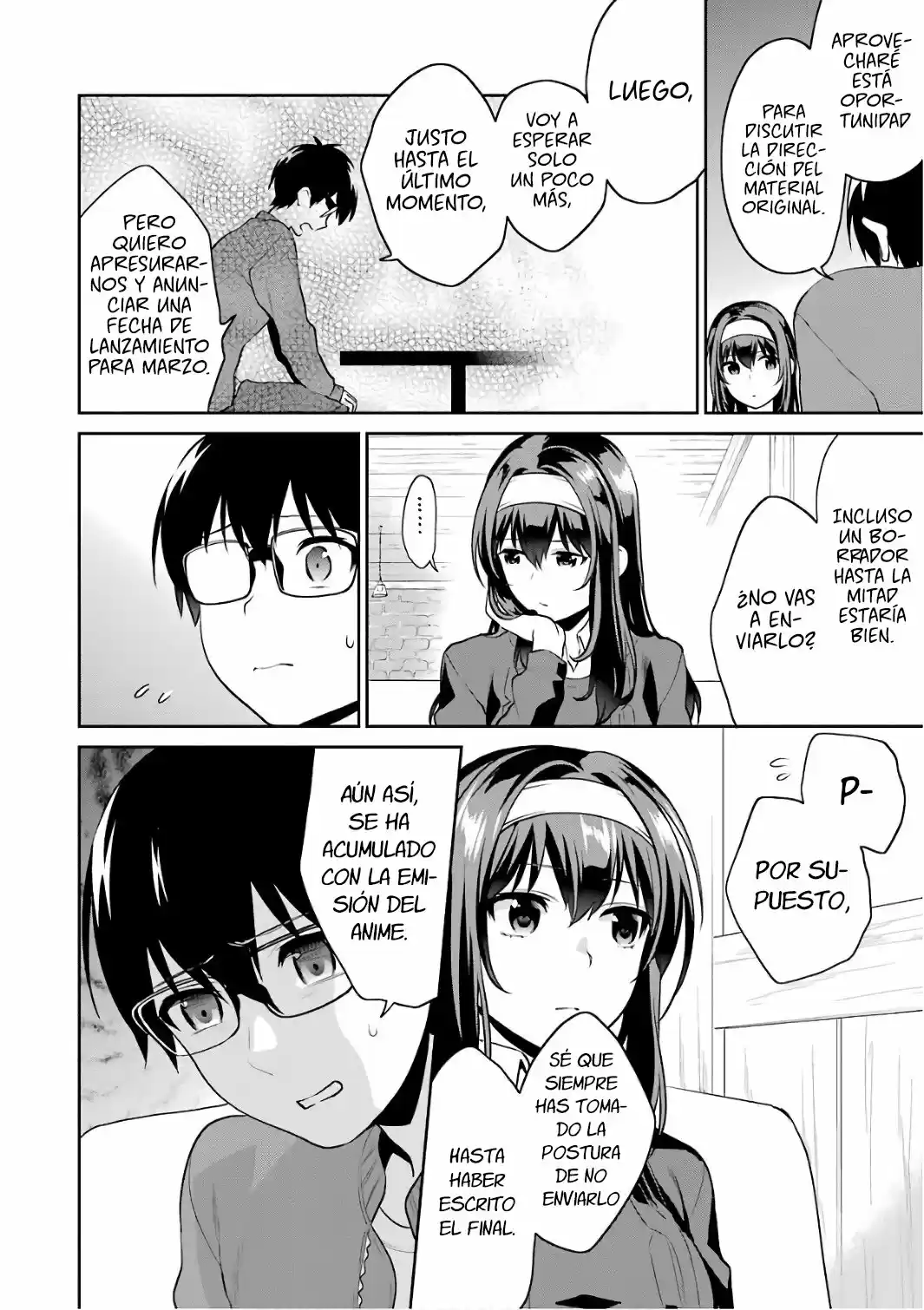 Saenai Kanojo no Sodatekata: Koisuru Metronome (2013) - Capítulo 47 - Página 13 - LectorTMOo