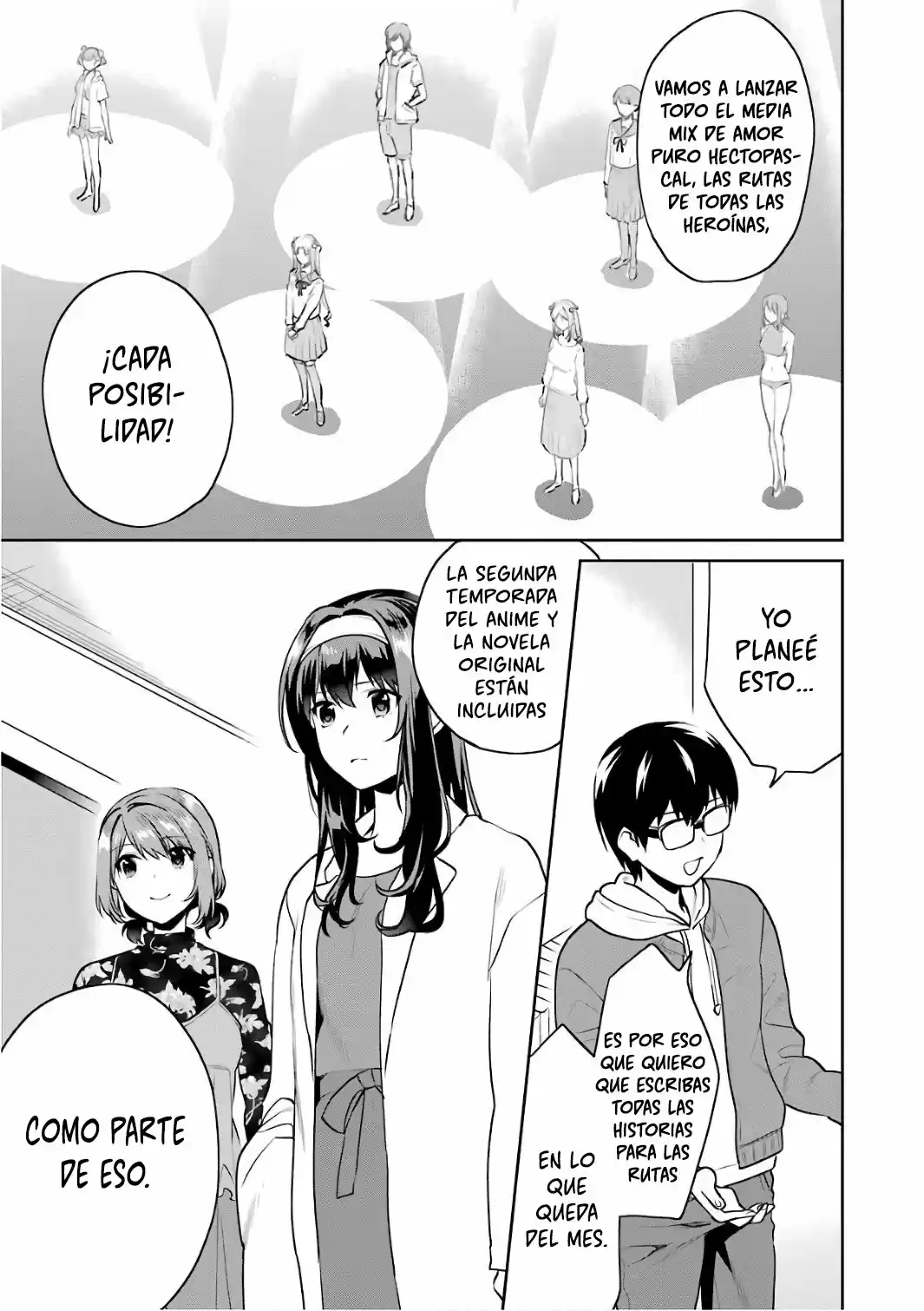 Saenai Kanojo no Sodatekata: Koisuru Metronome (2013) - Capítulo 49 - Página 31 - LectorTMOo