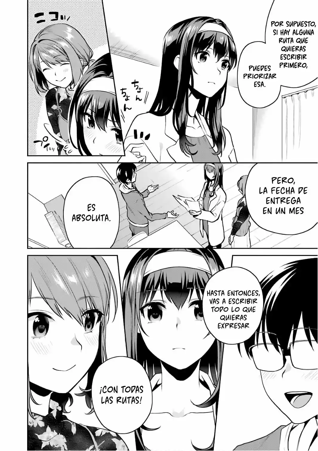 Saenai Kanojo no Sodatekata: Koisuru Metronome (2013) - Capítulo 49 - Página 32 - LectorTMOo