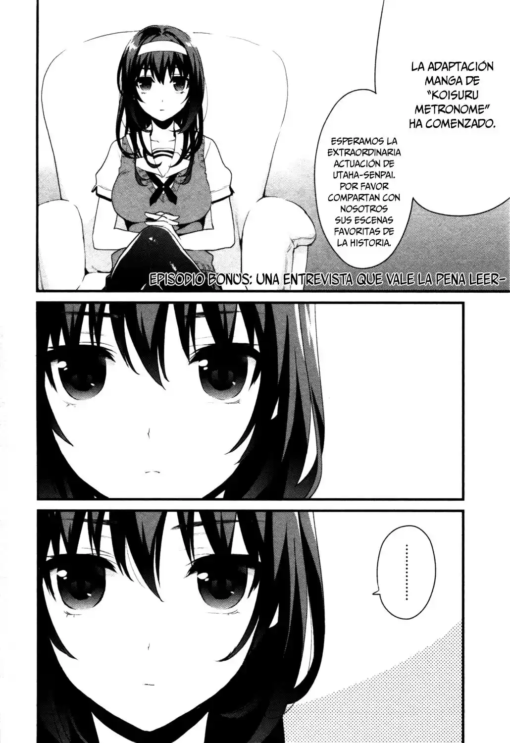 Saenai Kanojo no Sodatekata: Koisuru Metronome (2013) - Capítulo 5.5 - Página 4 - LectorTMOo