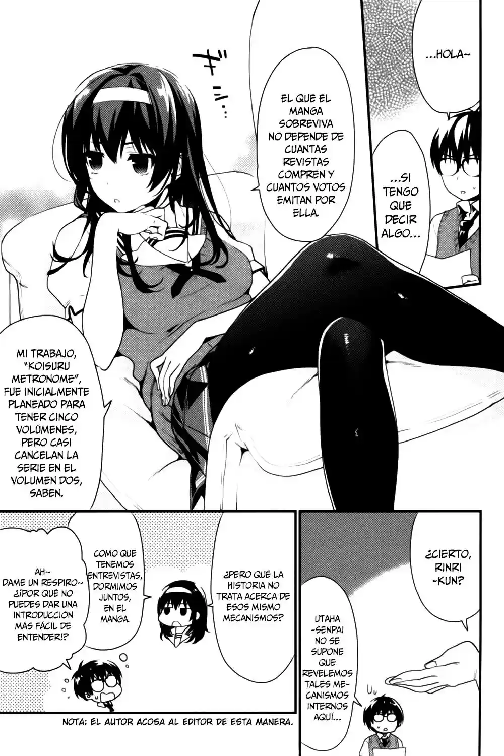 Saenai Kanojo no Sodatekata: Koisuru Metronome (2013) - Capítulo 5.5 - Página 5 - LectorTMOo