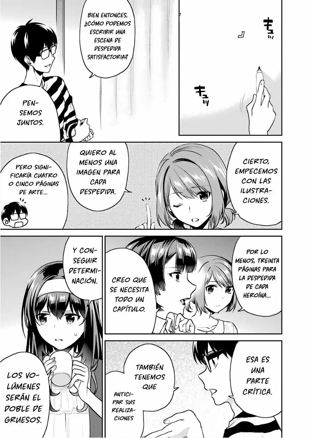 Saenai Kanojo no Sodatekata: Koisuru Metronome (2013) - Capítulo 50 - Página 10 - LectorTMOo