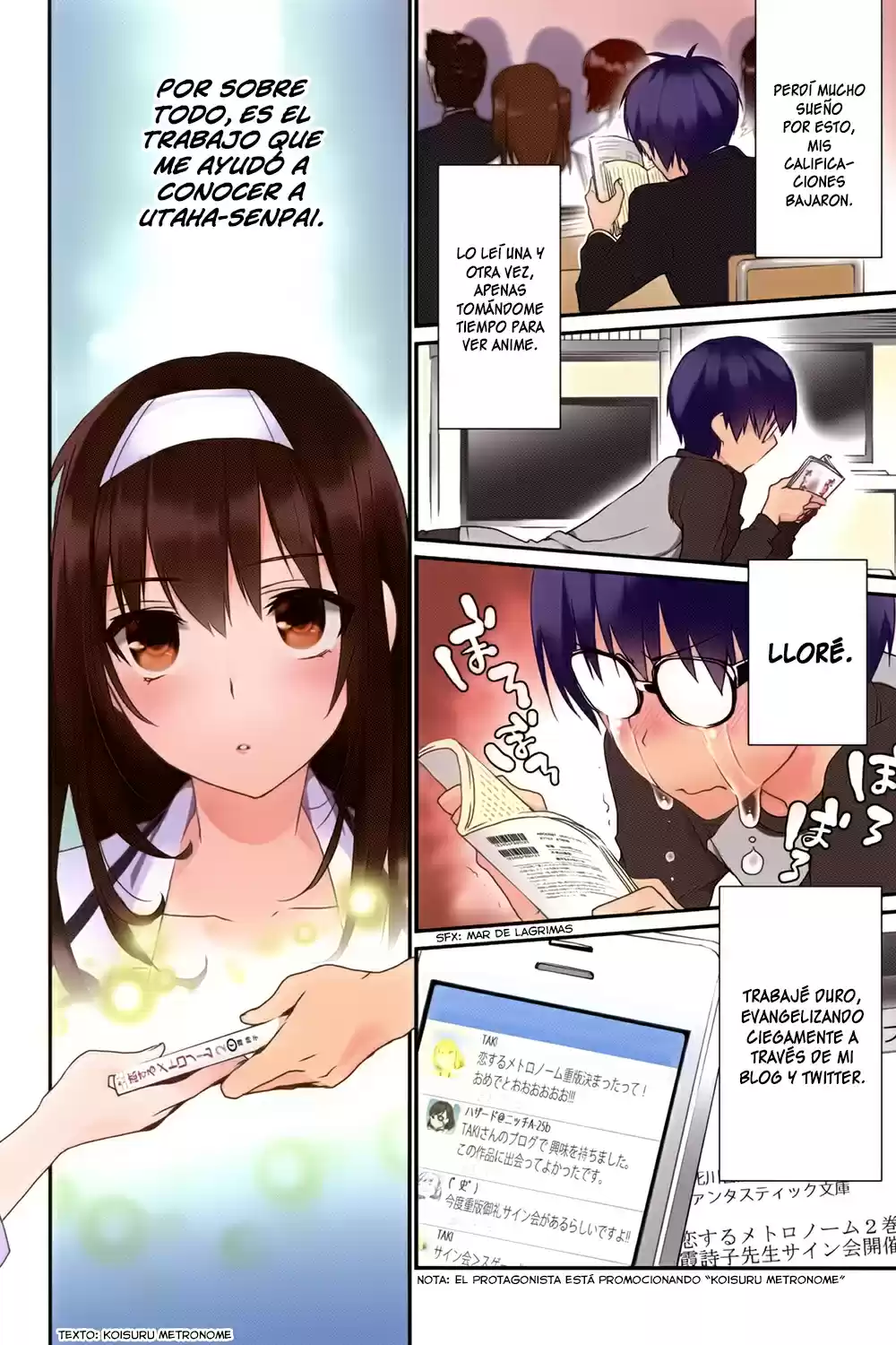 Saenai Kanojo no Sodatekata: Koisuru Metronome (2013) - Capítulo 6 - Página 9 - LectorTMOo