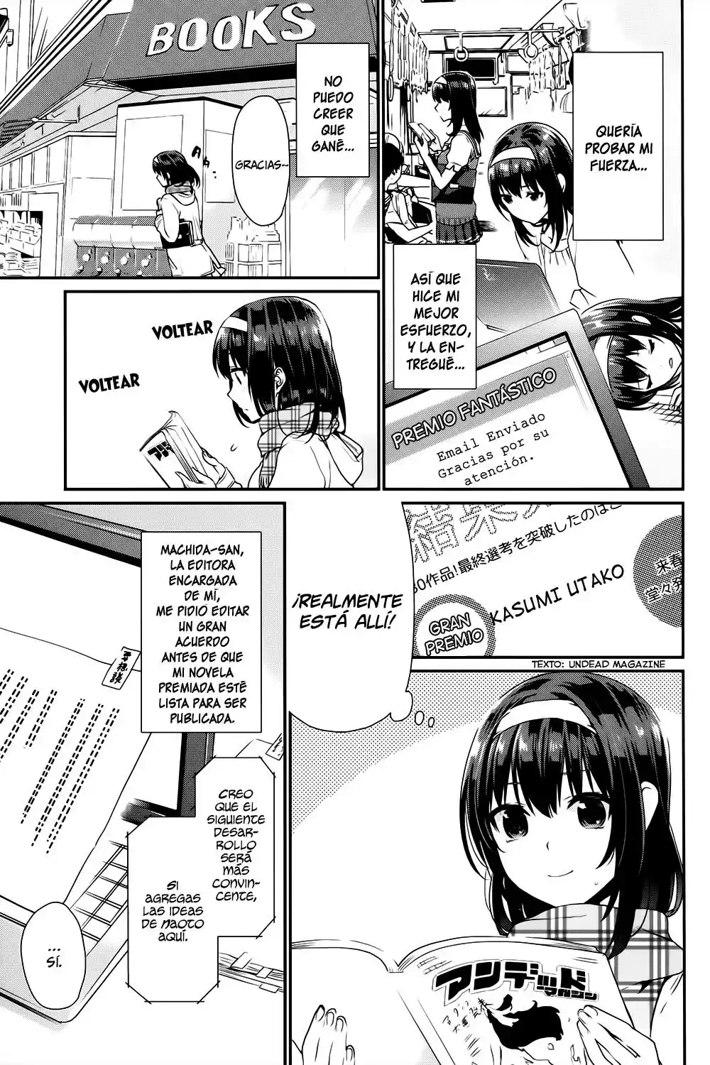 Saenai Kanojo no Sodatekata: Koisuru Metronome (2013) - Capítulo 7 - Página 5 - LectorTMOo