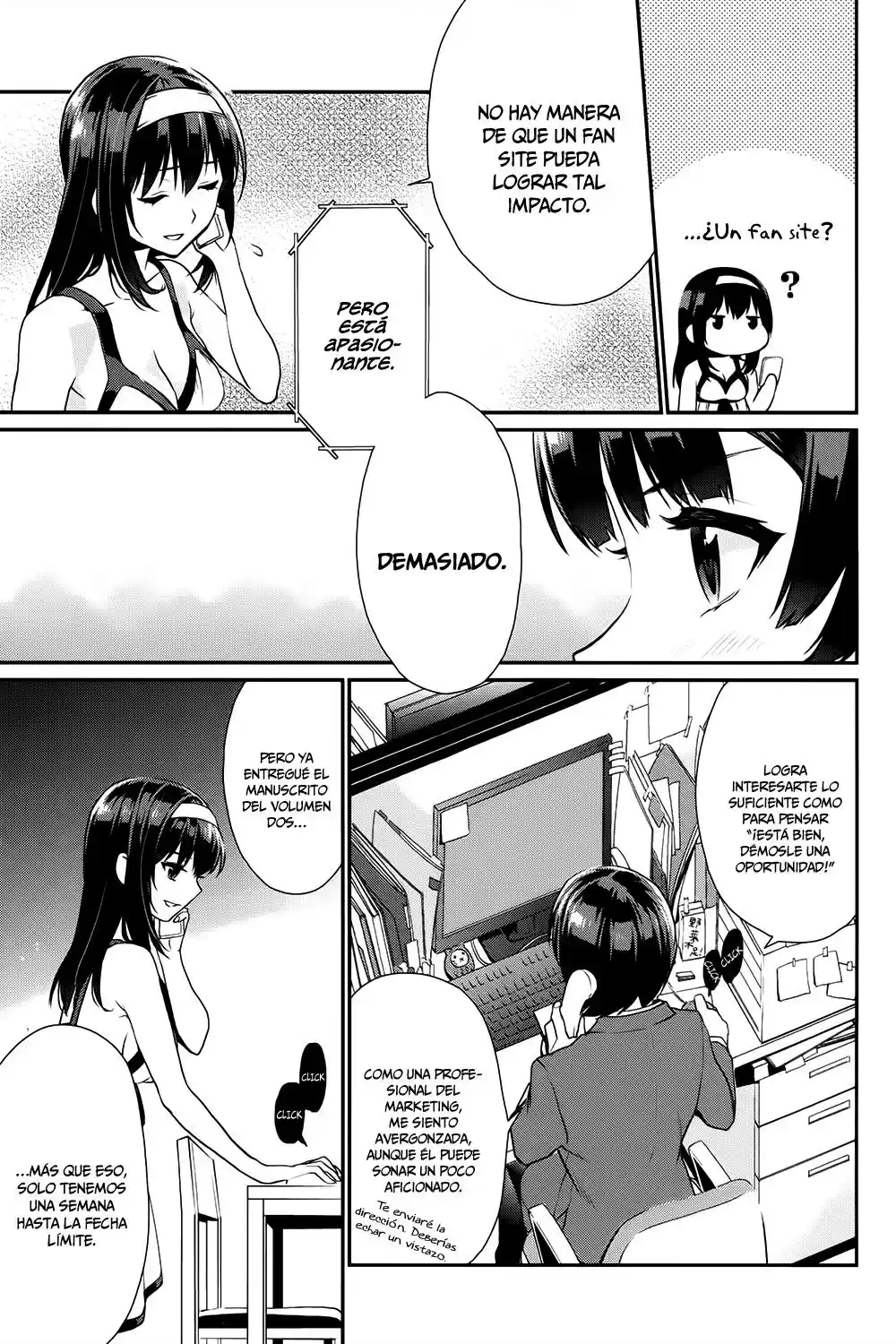 Saenai Kanojo no Sodatekata: Koisuru Metronome (2013) - Capítulo 9 - Página 11 - LectorTMOo