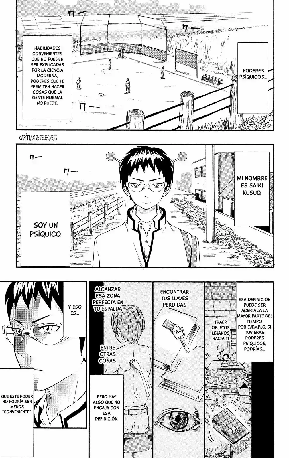 Saiki Kusuo no Psi Nan (2012) - Capítulo 0.2 - Página 2 - LectorTMOo