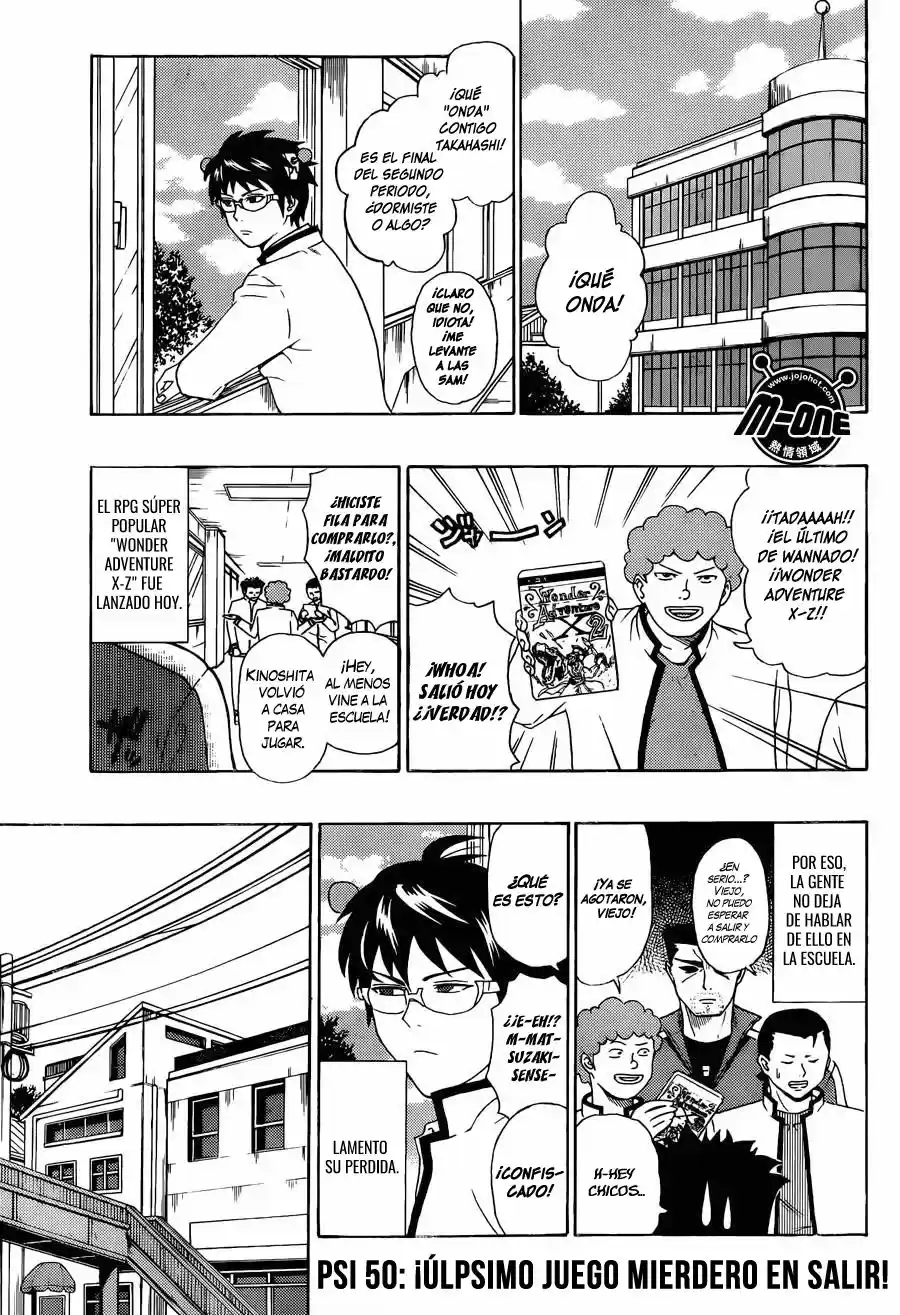 Saiki Kusuo no Psi Nan (2012) - Capítulo 50 - Página 2 - LectorTMOo