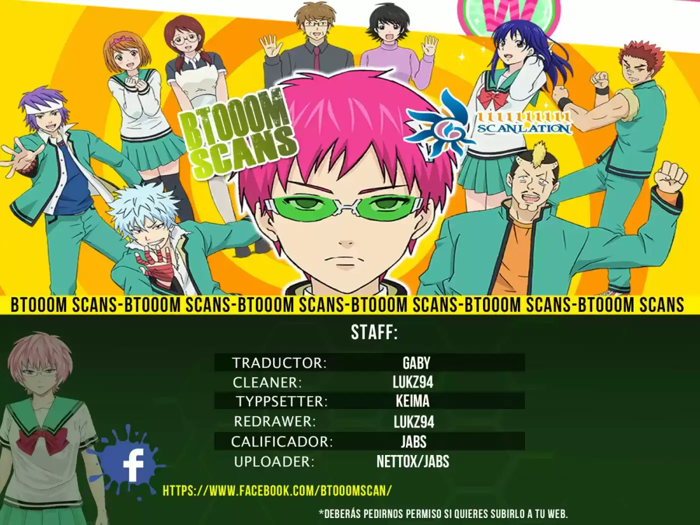 Saiki Kusuo no Psi Nan (2012) - Capítulo 54 - Página 1 - LectorTMOo
