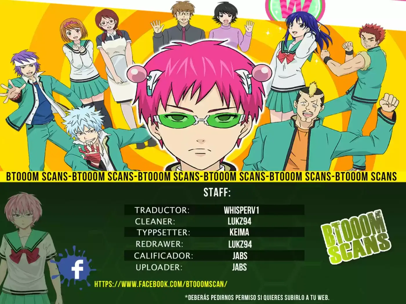 Saiki Kusuo no Psi Nan (2012) - Capítulo 56 - Página 1 - LectorTMOo