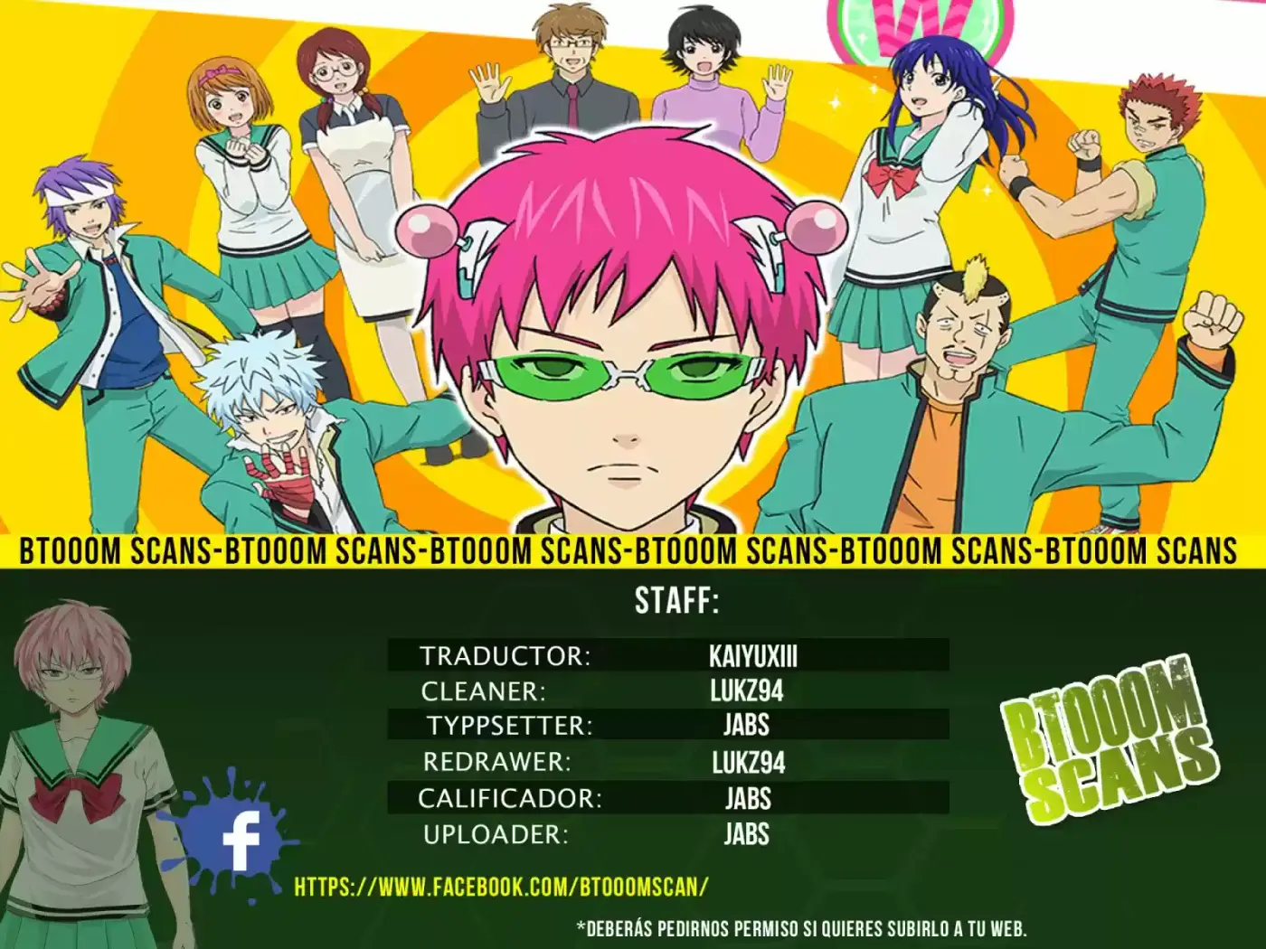 Saiki Kusuo no Psi Nan (2012) - Capítulo 57 - Página 1 - LectorTMOo