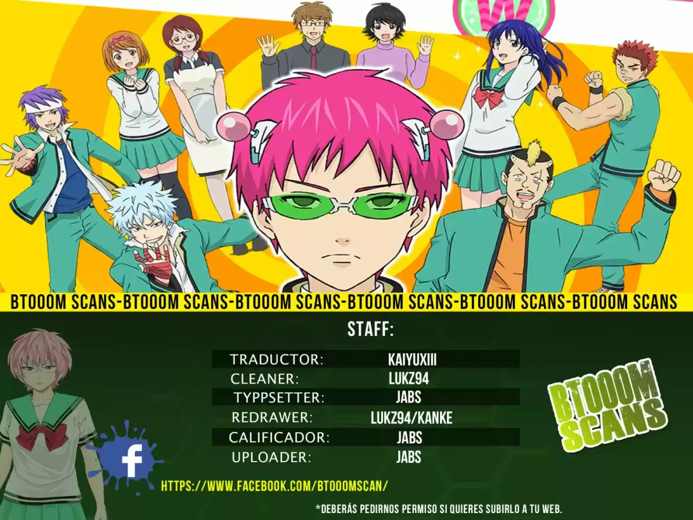 Saiki Kusuo no Psi Nan (2012) - Capítulo 60 - Página 1 - LectorTMOo