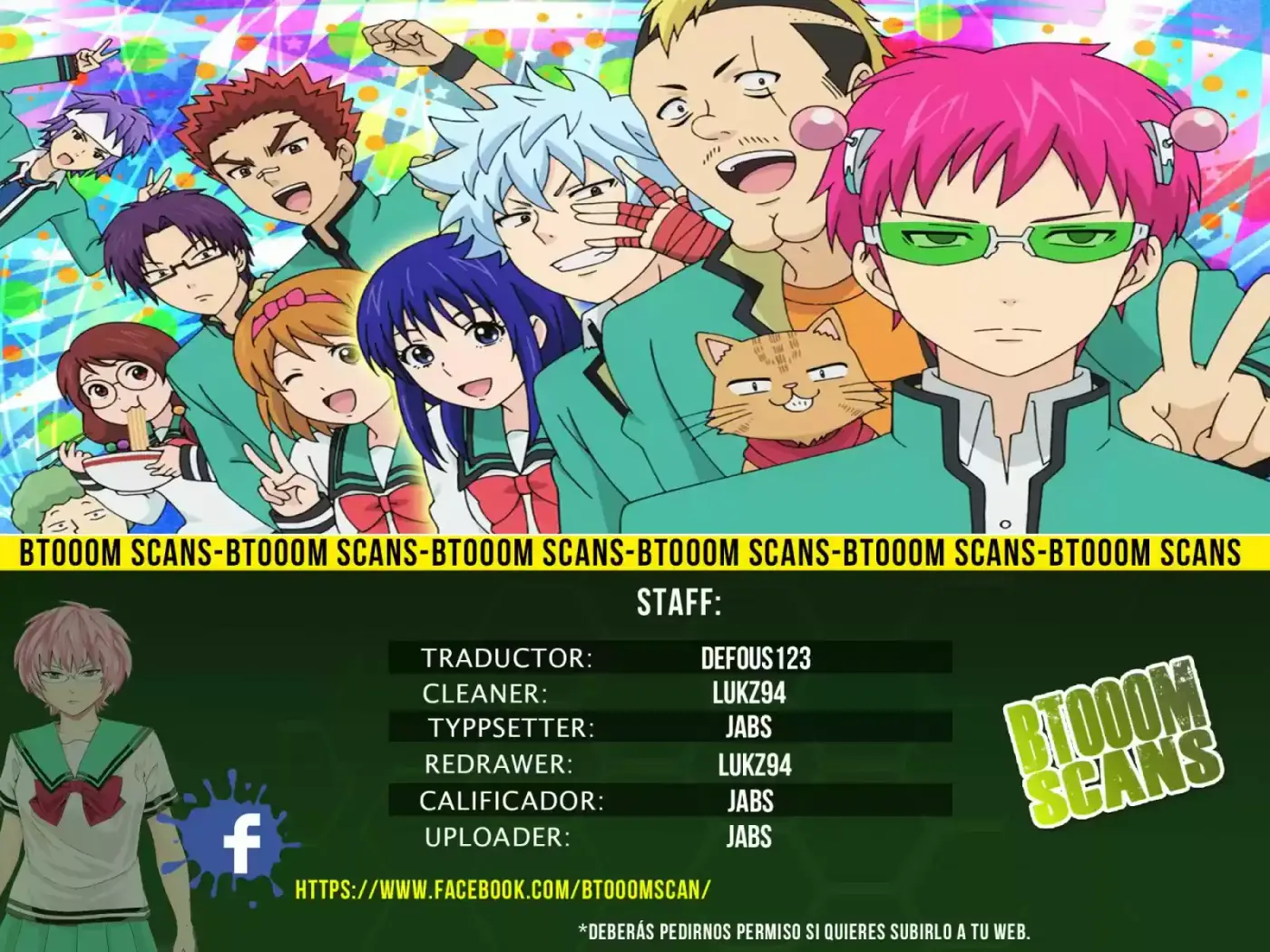 Saiki Kusuo no Psi Nan (2012) - Capítulo 63 - Página 1 - LectorTMOo