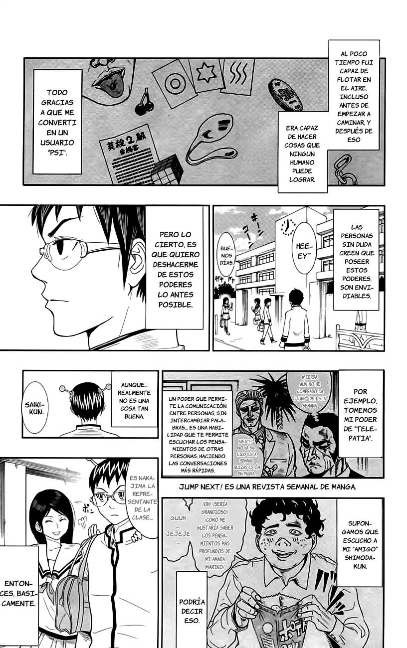 Saiki Kusuo no Psi Nan (2012) - Capítulo 8.5 - Página 4 - LectorTMOo