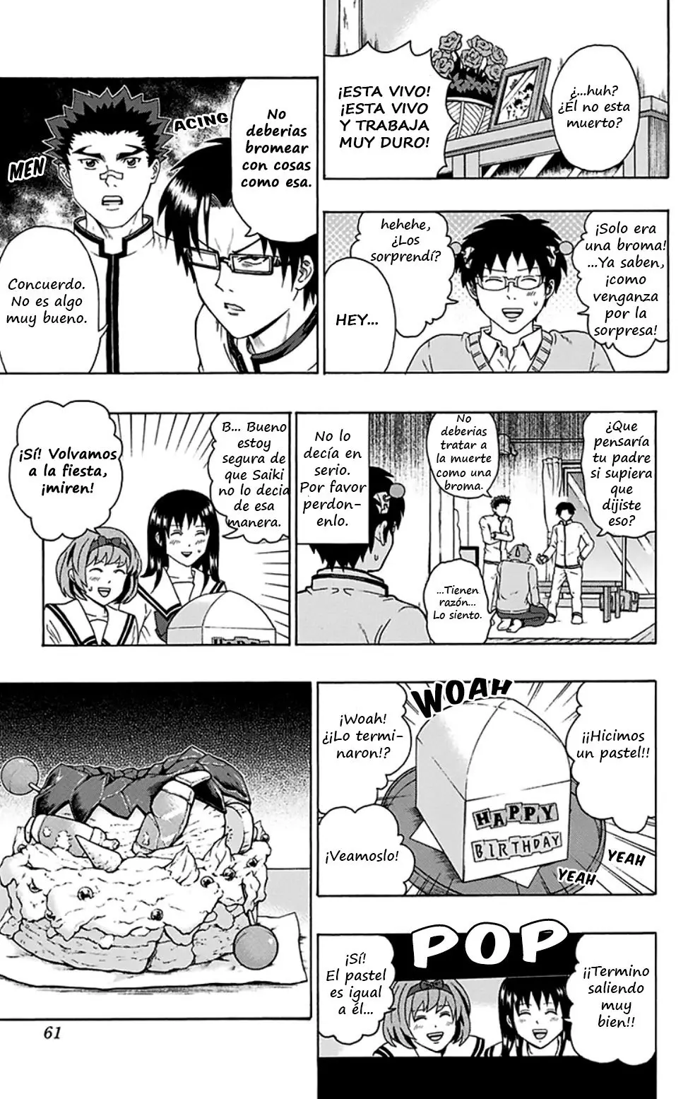 Saiki Kusuo no Psi Nan (2012) - Capítulo 99 - Página 7 - LectorTMOo