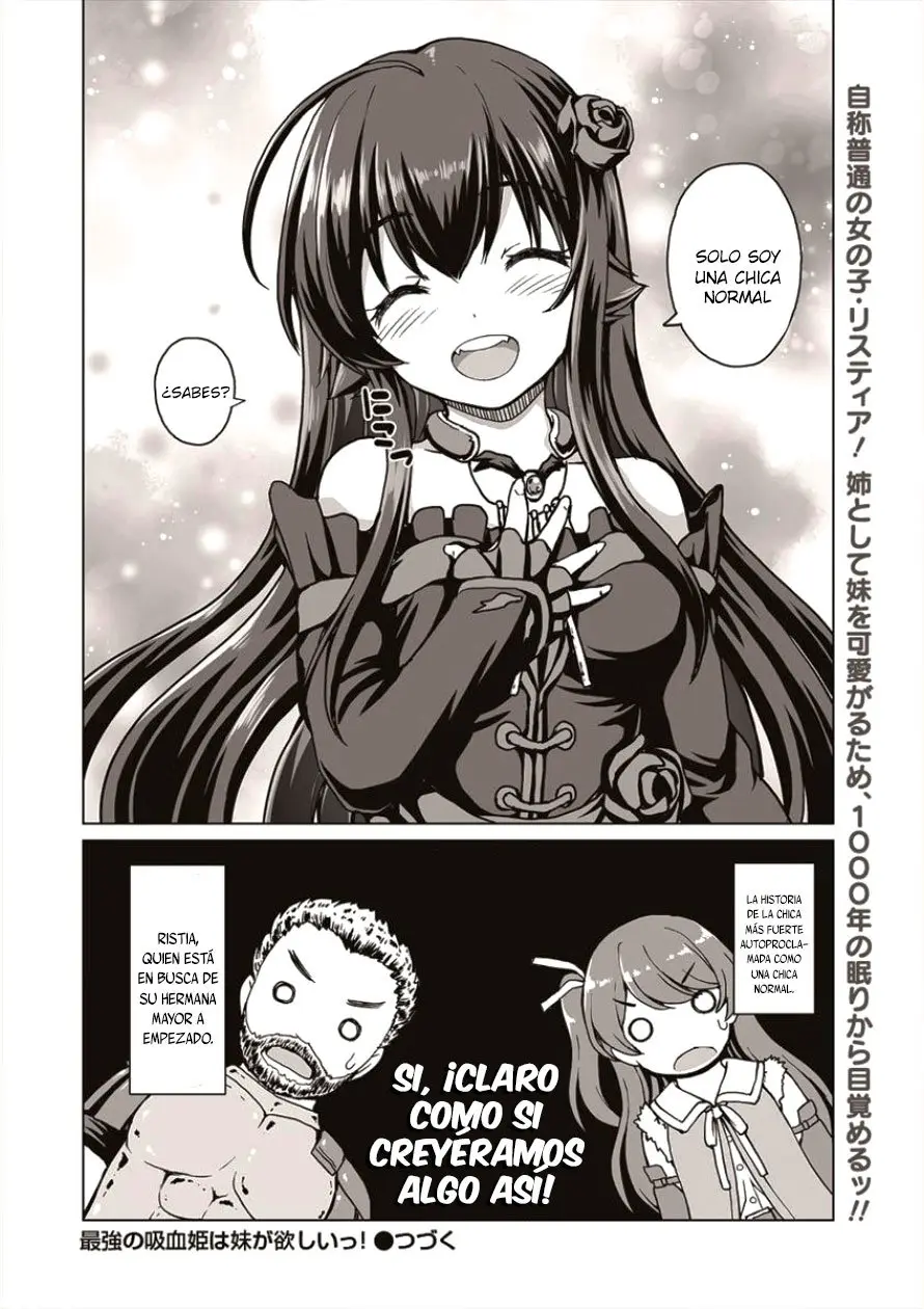 Saikyou No Kyuuketsu-Hime Wa Imouto Ga Hoshii - Capítulo 1 - Página 27 - LectorTMOo