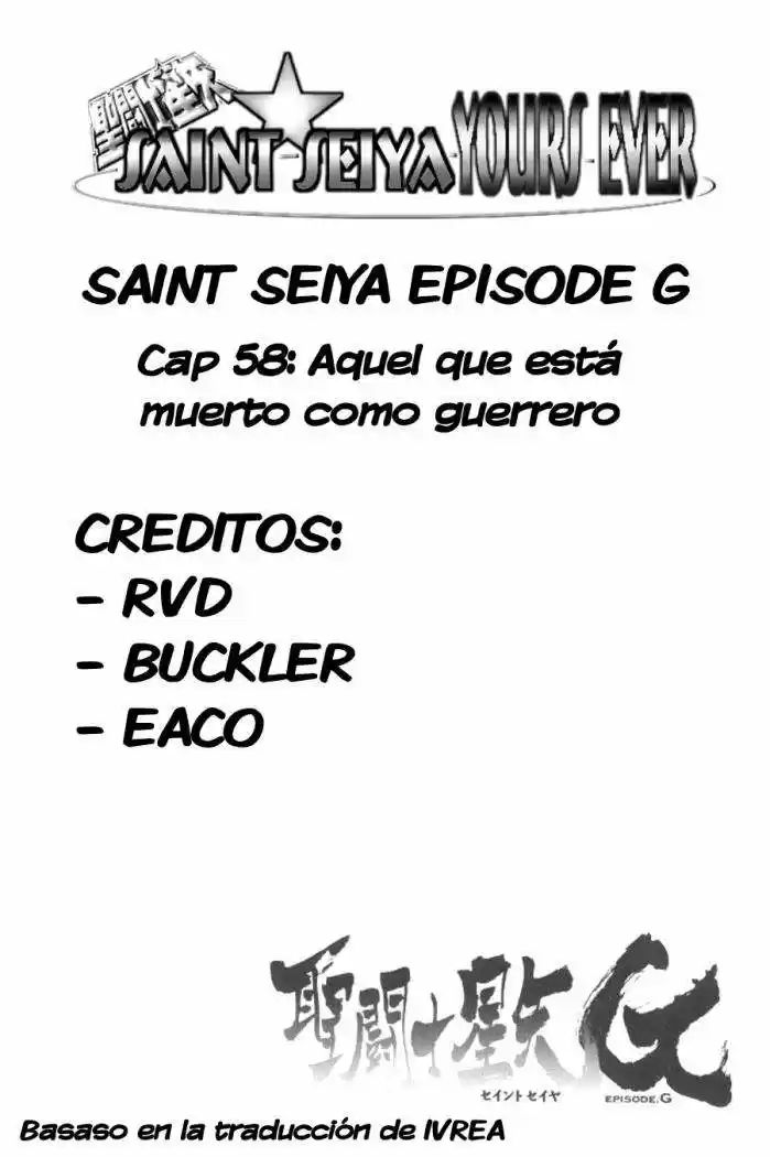Saint Seiya Episodio G (2002) - Capítulo 58 - Página 1 - LectorTMOo