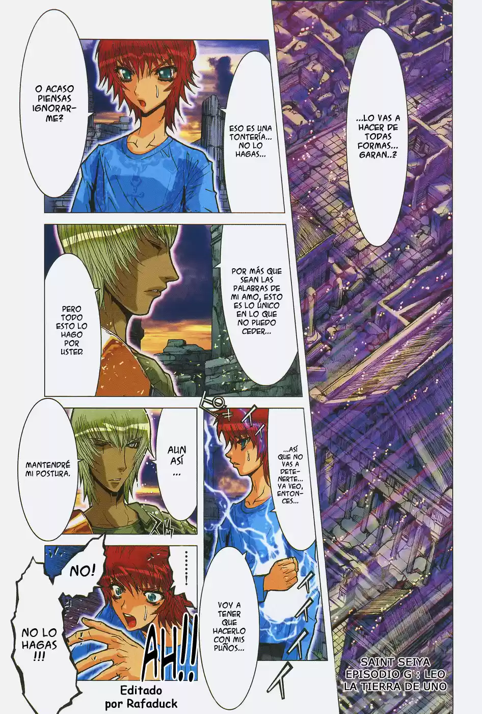 Saint Seiya Episodio G (2002) - Capítulo 94 - Página 1 - LectorTMOo