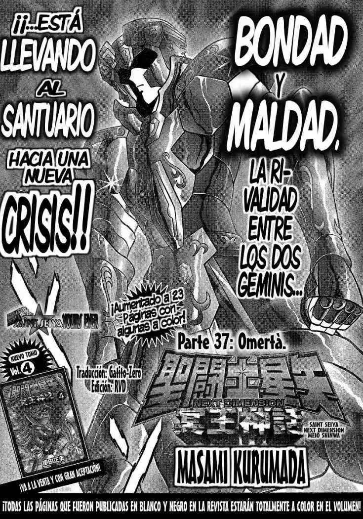 Saint Seiya: Next Dimension (2006) - Capítulo 37 - Página 1 - LectorTMOo