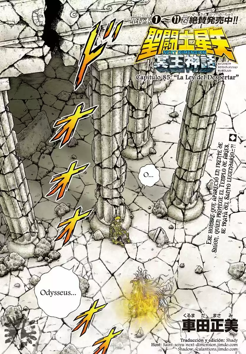 Saint Seiya: Next Dimension (2006) - Capítulo 85 - Página 1 - LectorTMOo