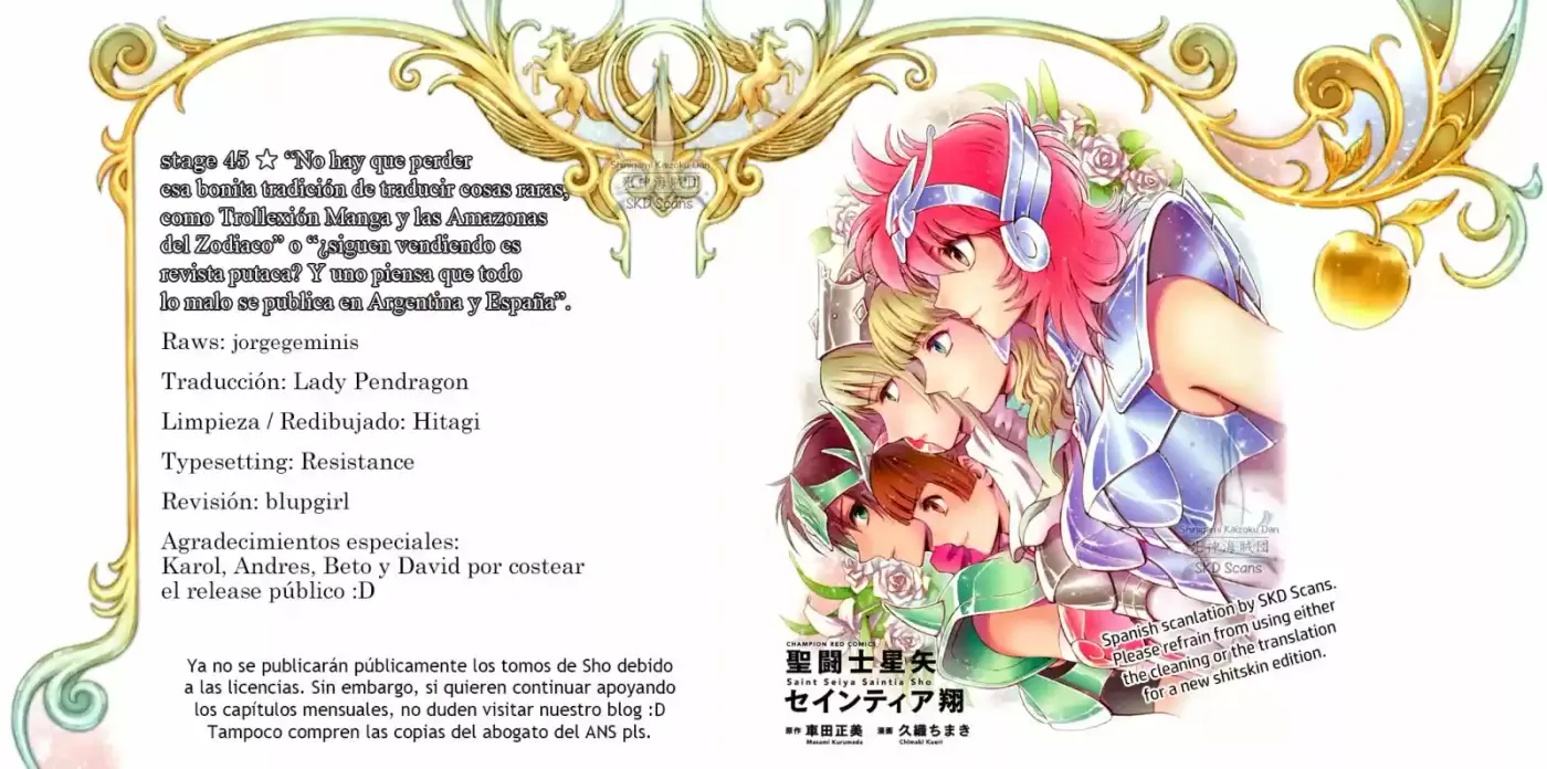 Saint Seiya Saintia Sho (2013) - Capítulo 45 - Página 2 - LectorTMOo