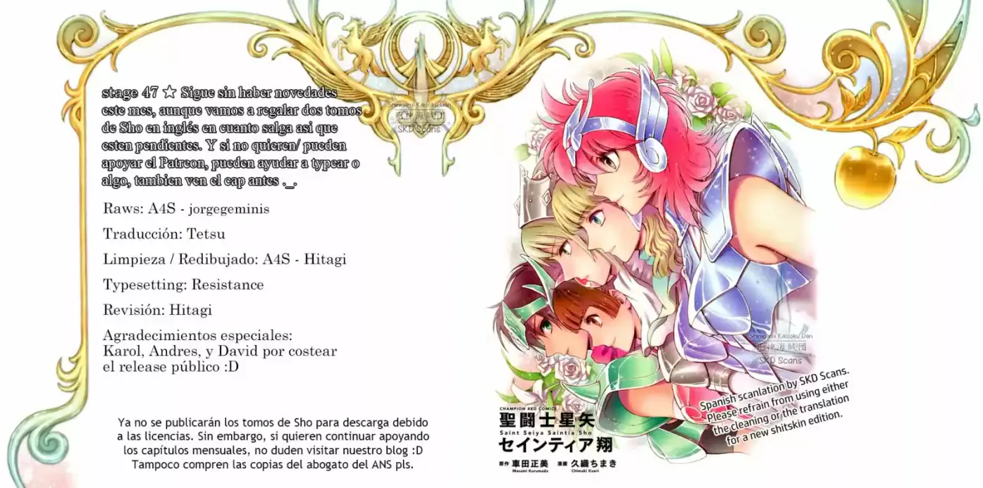 Saint Seiya Saintia Sho (2013) - Capítulo 47 - Página 1 - LectorTMOo