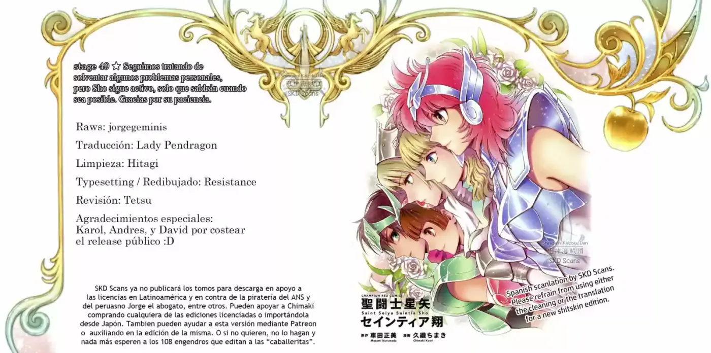 Saint Seiya Saintia Sho (2013) - Capítulo 49 - Página 1 - LectorTMOo